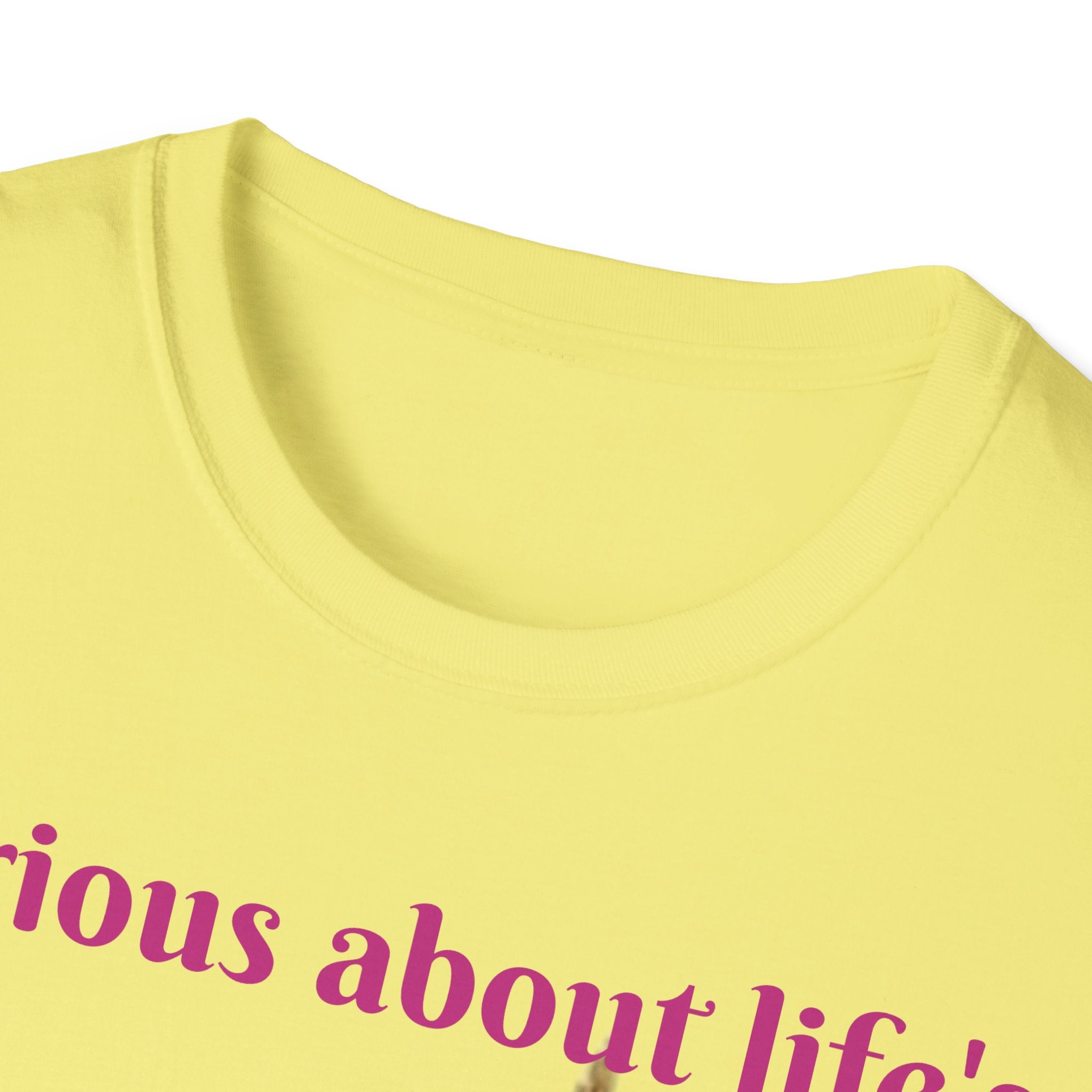 Curious About Life's Magical Mysteries Unicorn Unisex Softstyle T-Shirt