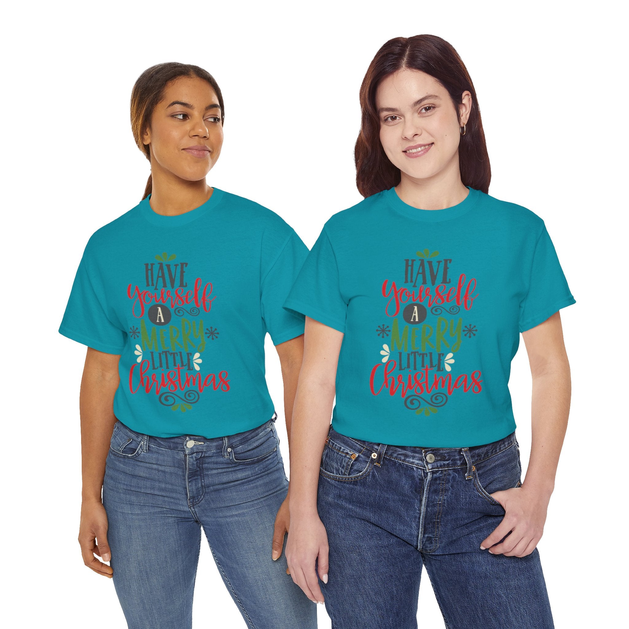 Have Yourself a Merry Little Christmas Unisex Heavy Cotton T-Shirt