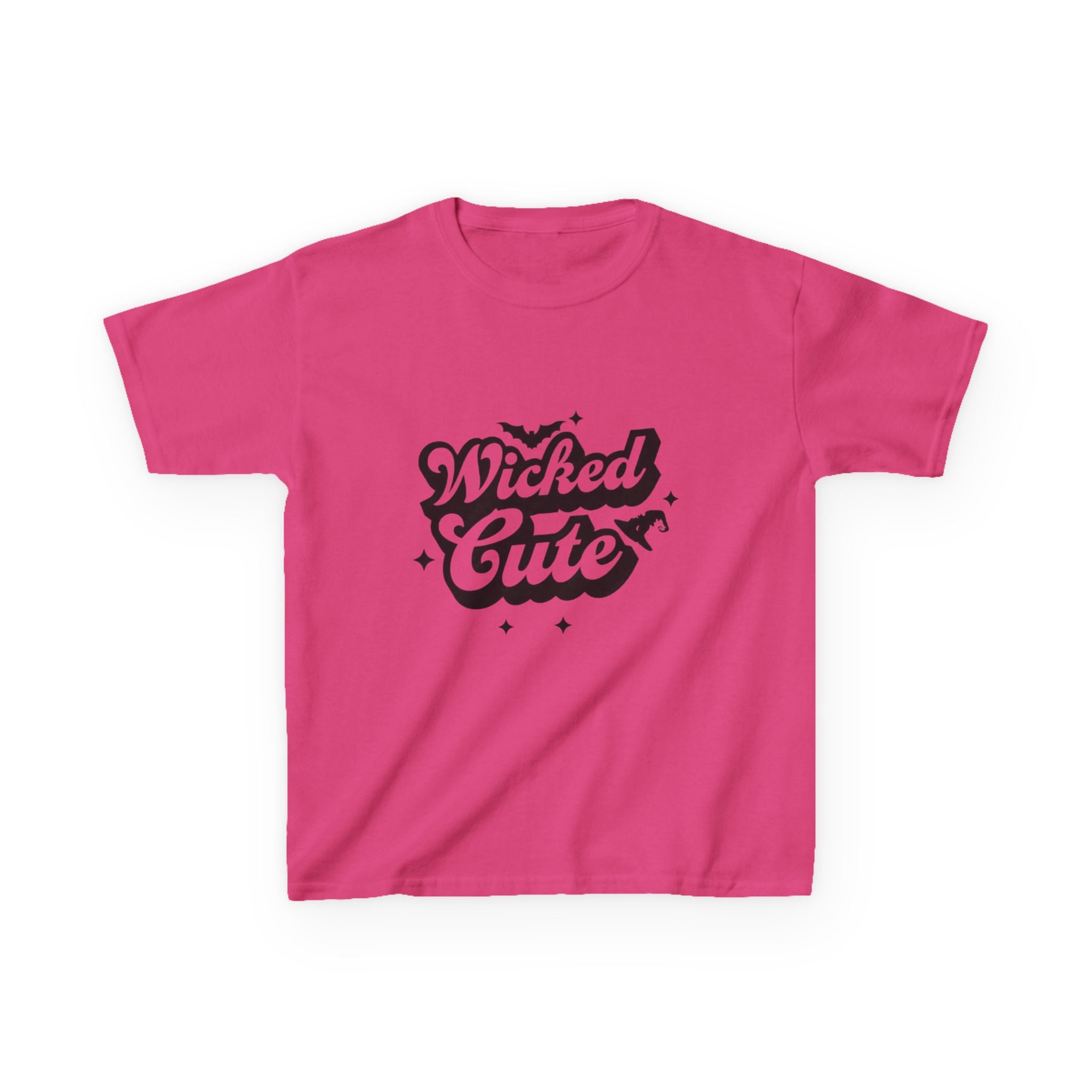 Wicked Cute Kid's Short Sleeve Cotton T-Shirt