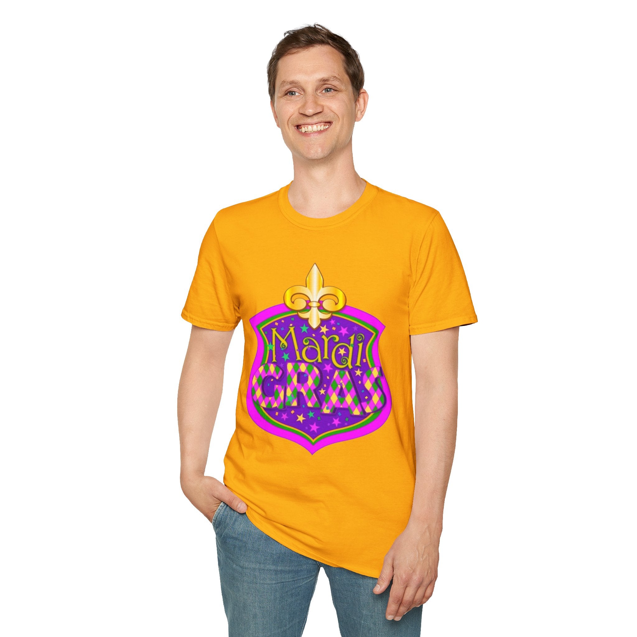 Mardi Gras Unisex Softstyle T-Shirt