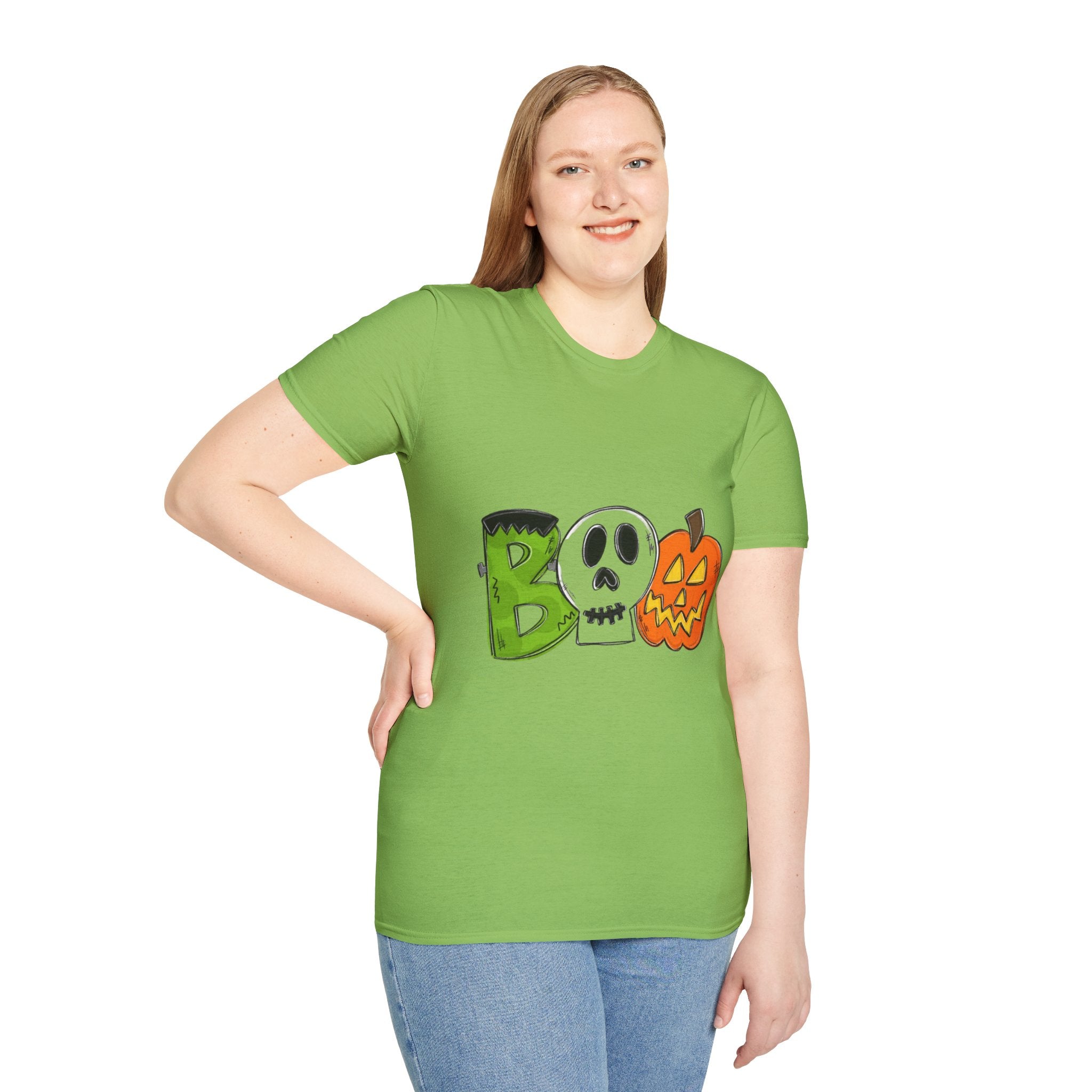 Halloween Boo Unisex Softstyle T-Shirt