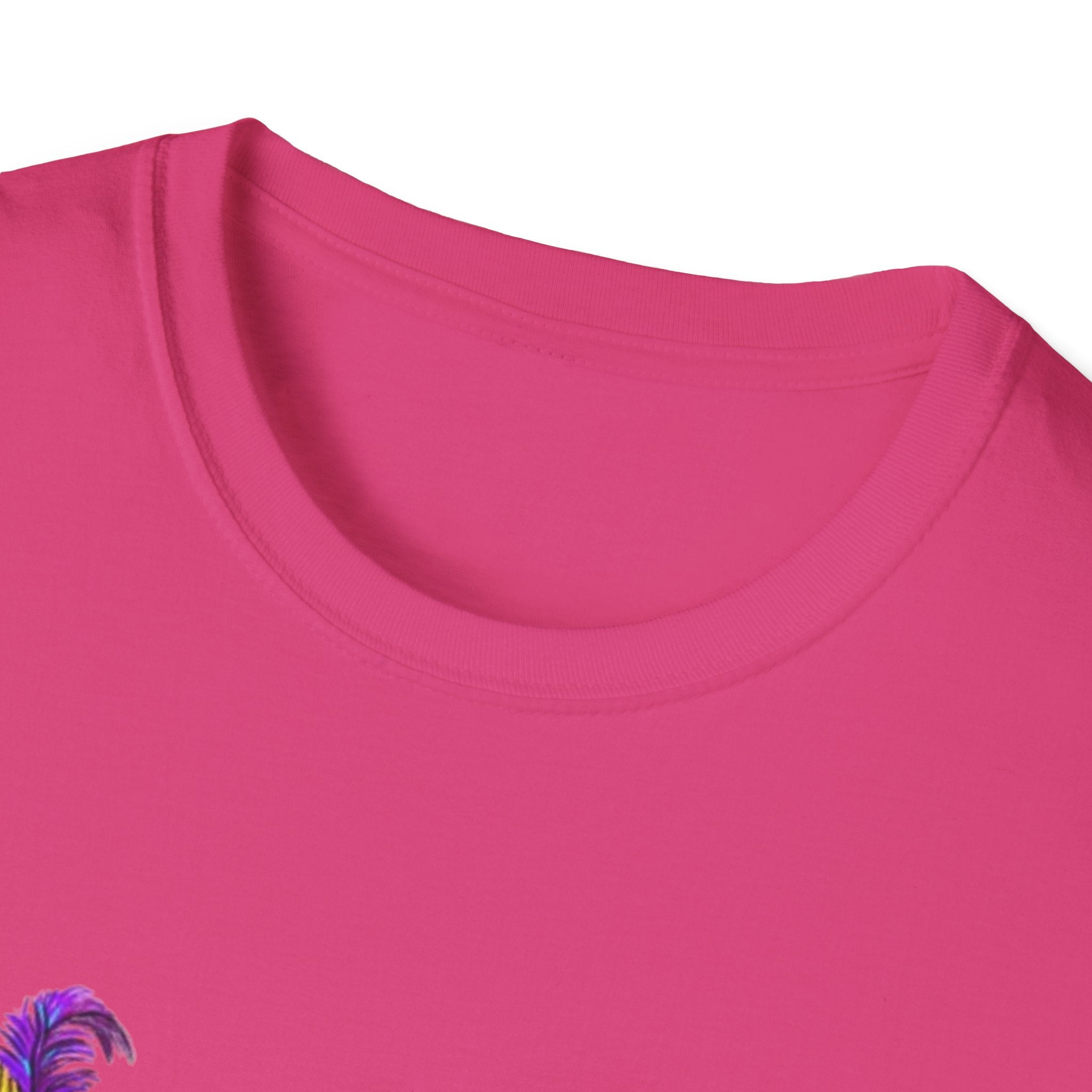 Mardi Gras Gator Unisex Softstyle T-Shirt