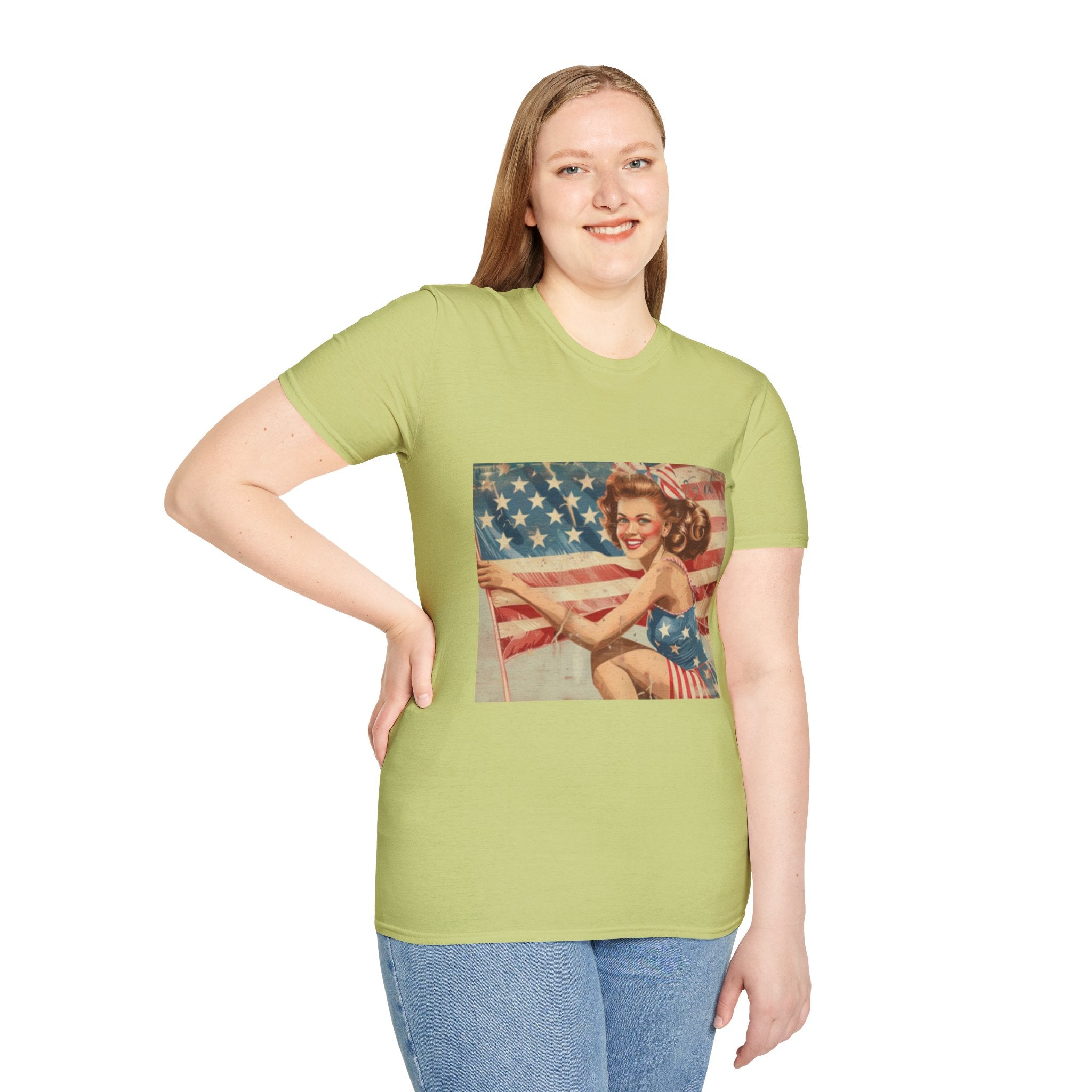 Vintage Americana Unisex Softstyle T-Shirt