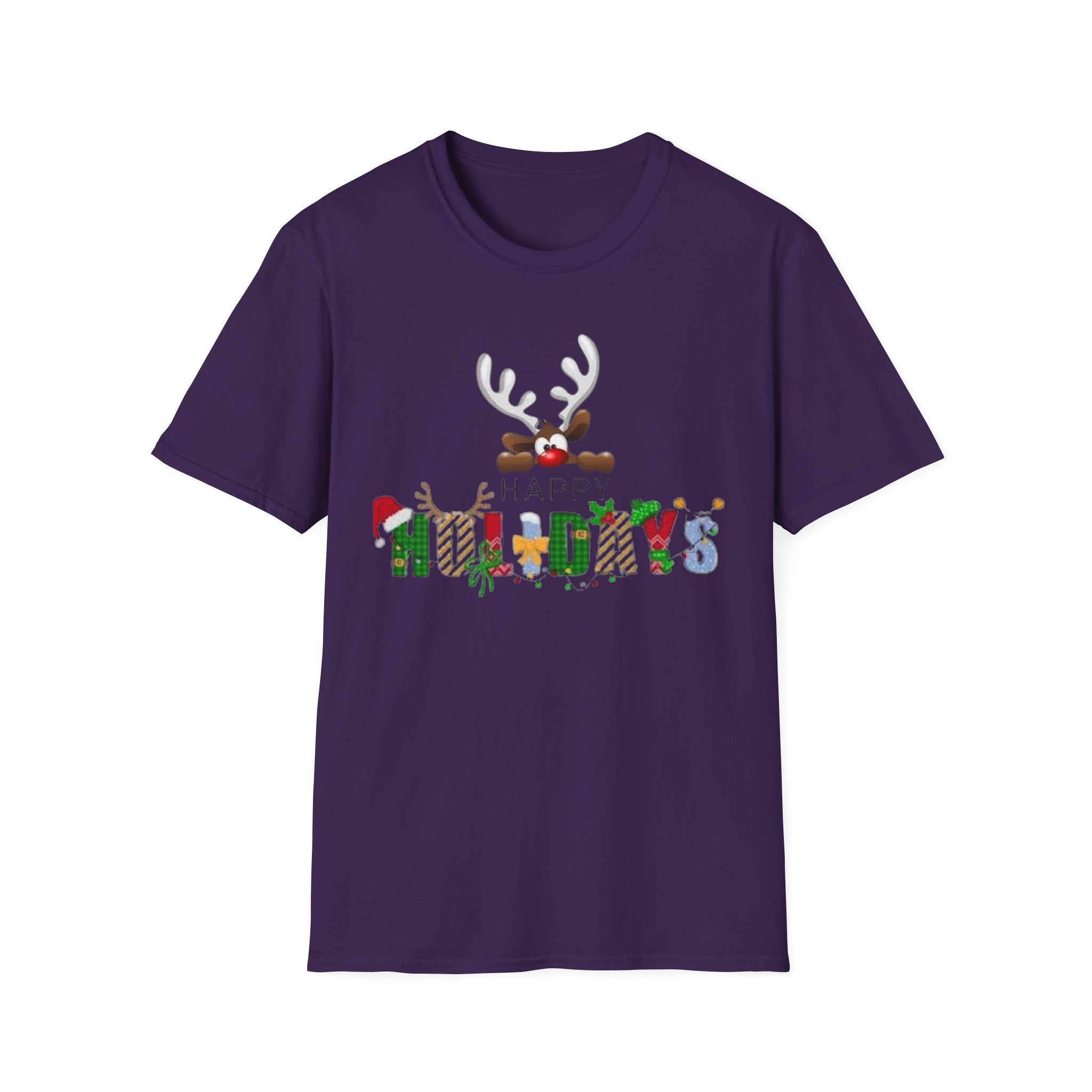 Happy Holidays Unisex Softstyle T-Shirt