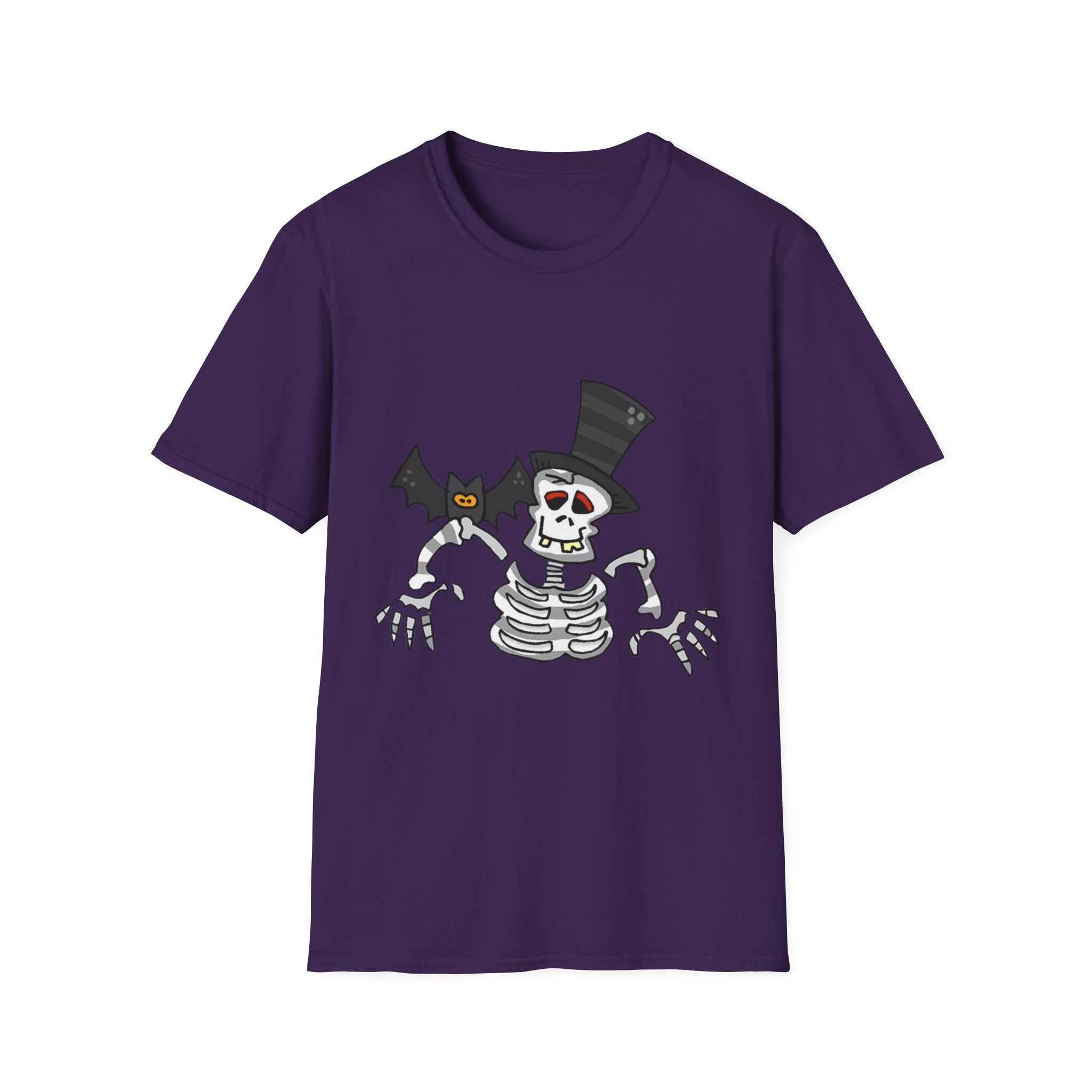 Halloween Skeleton Unisex Softstyle T-Shirt