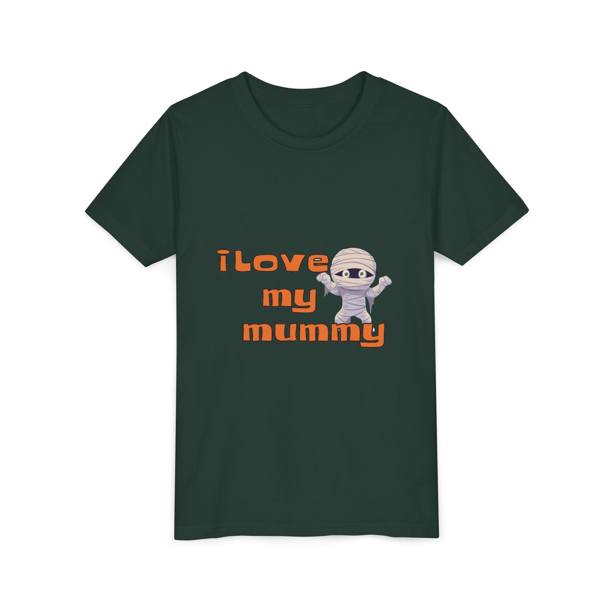 I Love My Mummy Youth Short Sleeve T-Shirt