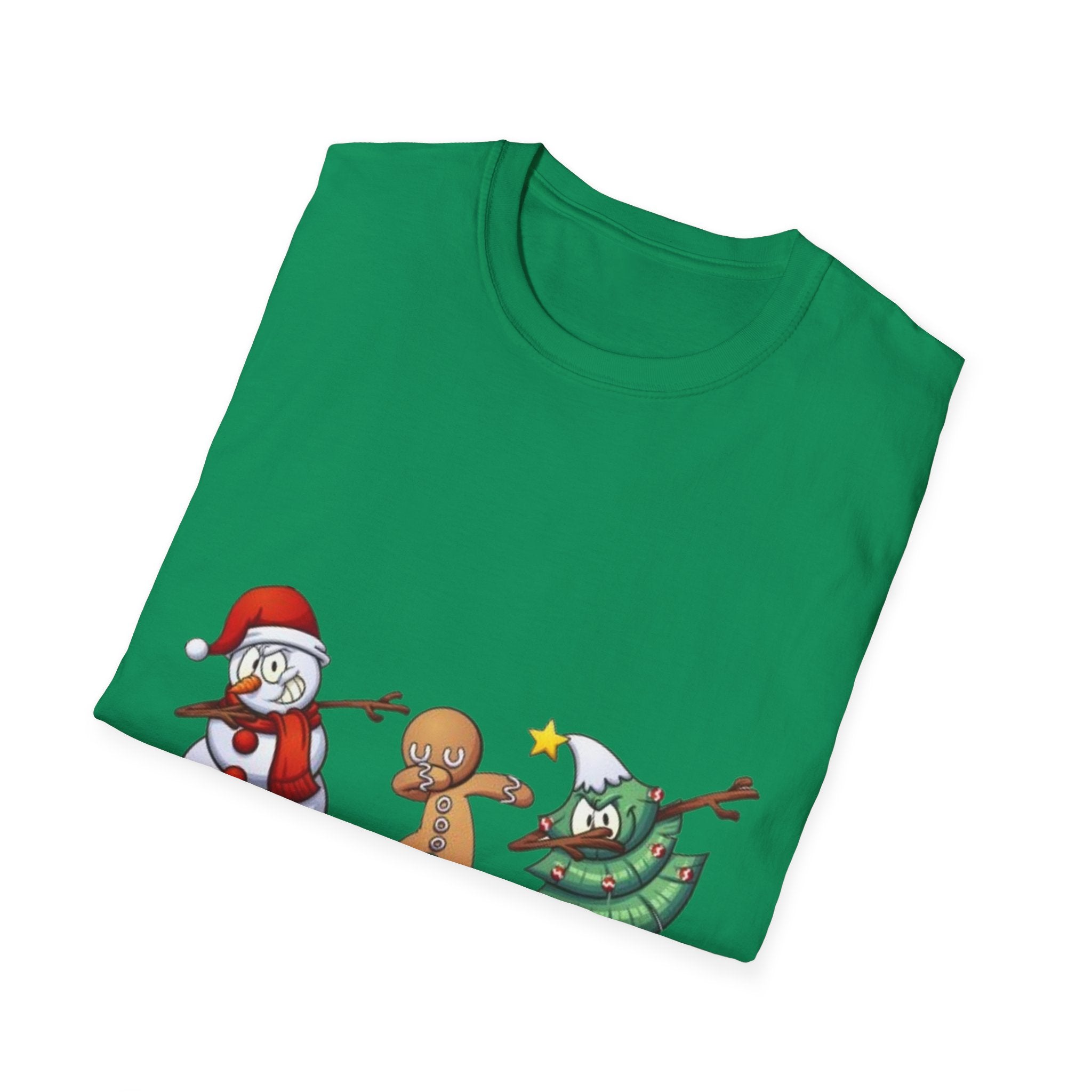 Christmas Dabbing Unisex Softstyle T-Shirt