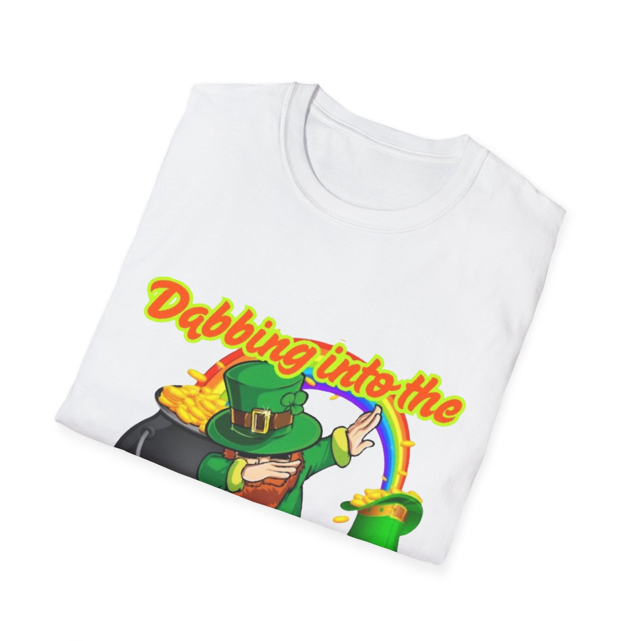 Dabbing Into The Luck Of The Irish! Unisex Unisex T-Shirt