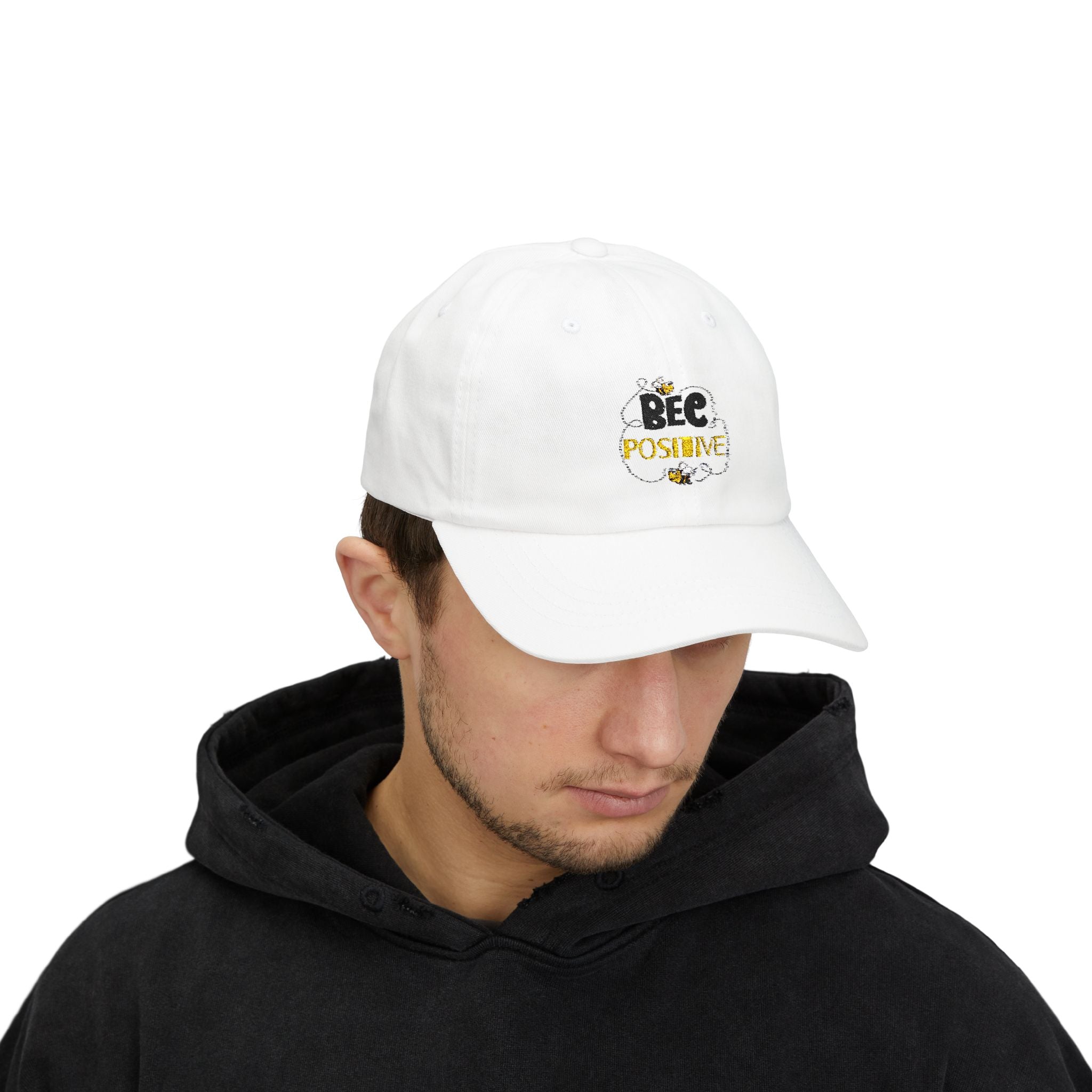 Bee Positive Unstructured Hat
