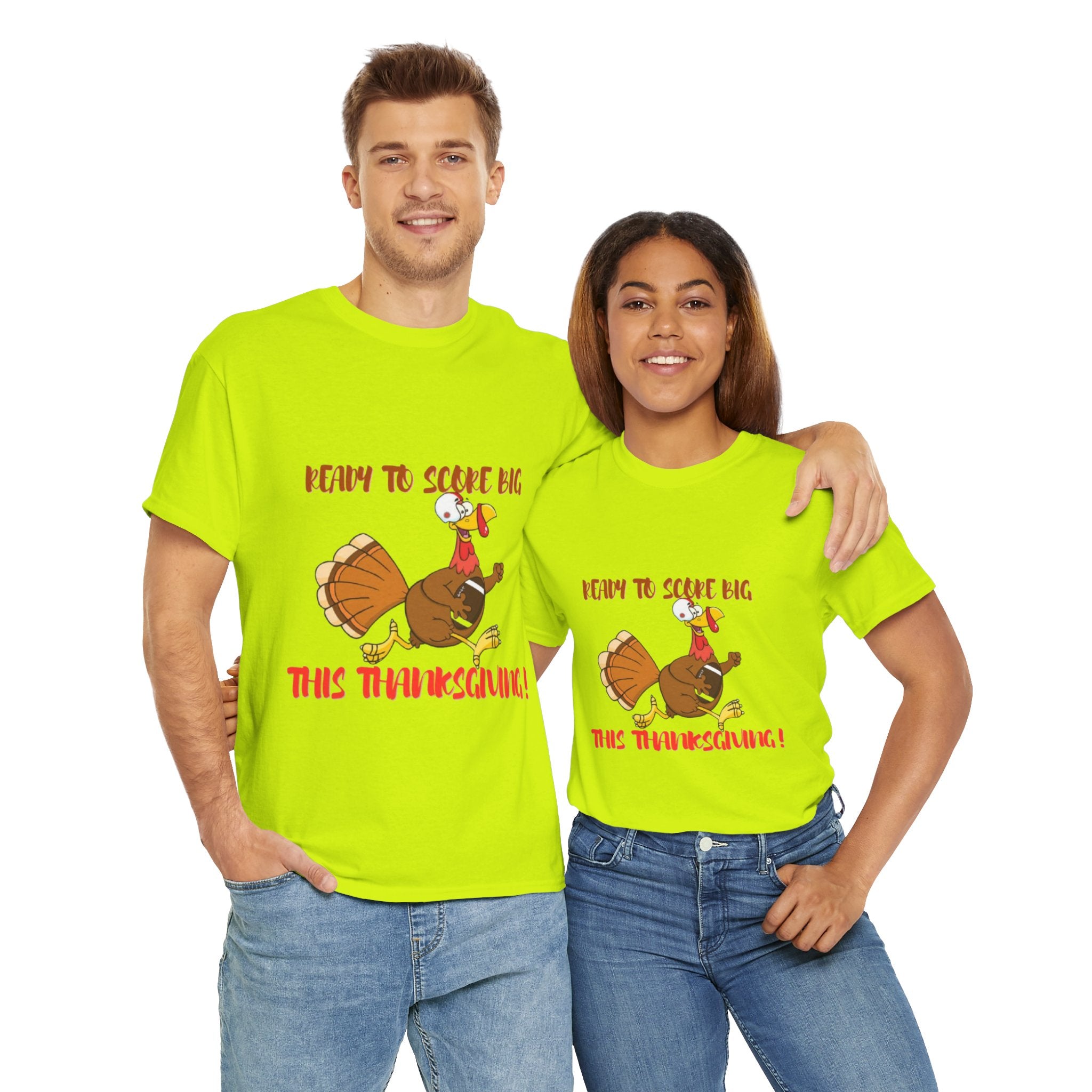 Ready To Score Big This Thanksgiving Unisex Heavy Cotton T-Shirt