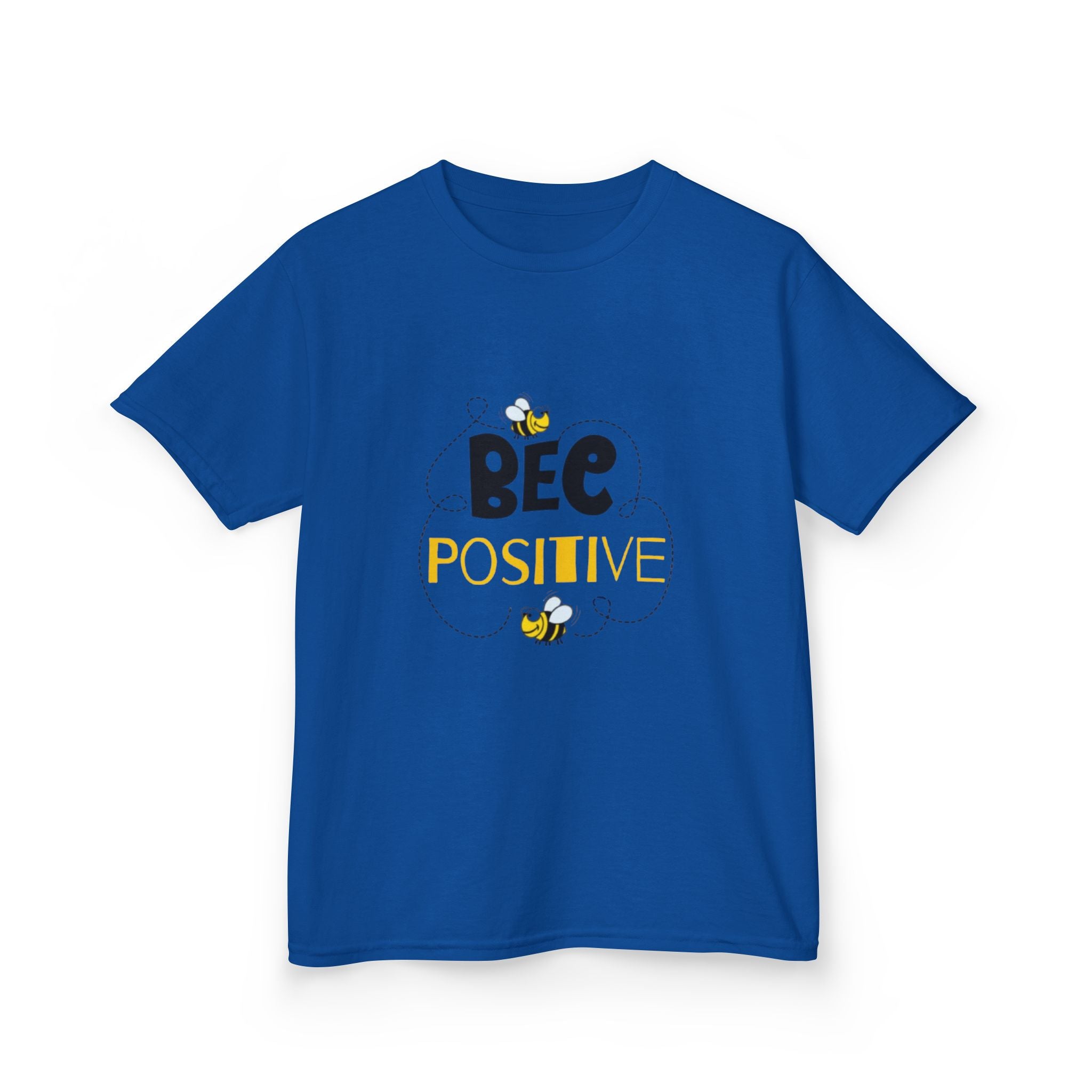 Bee Positive Kids Heavy Cotton T-Shirt