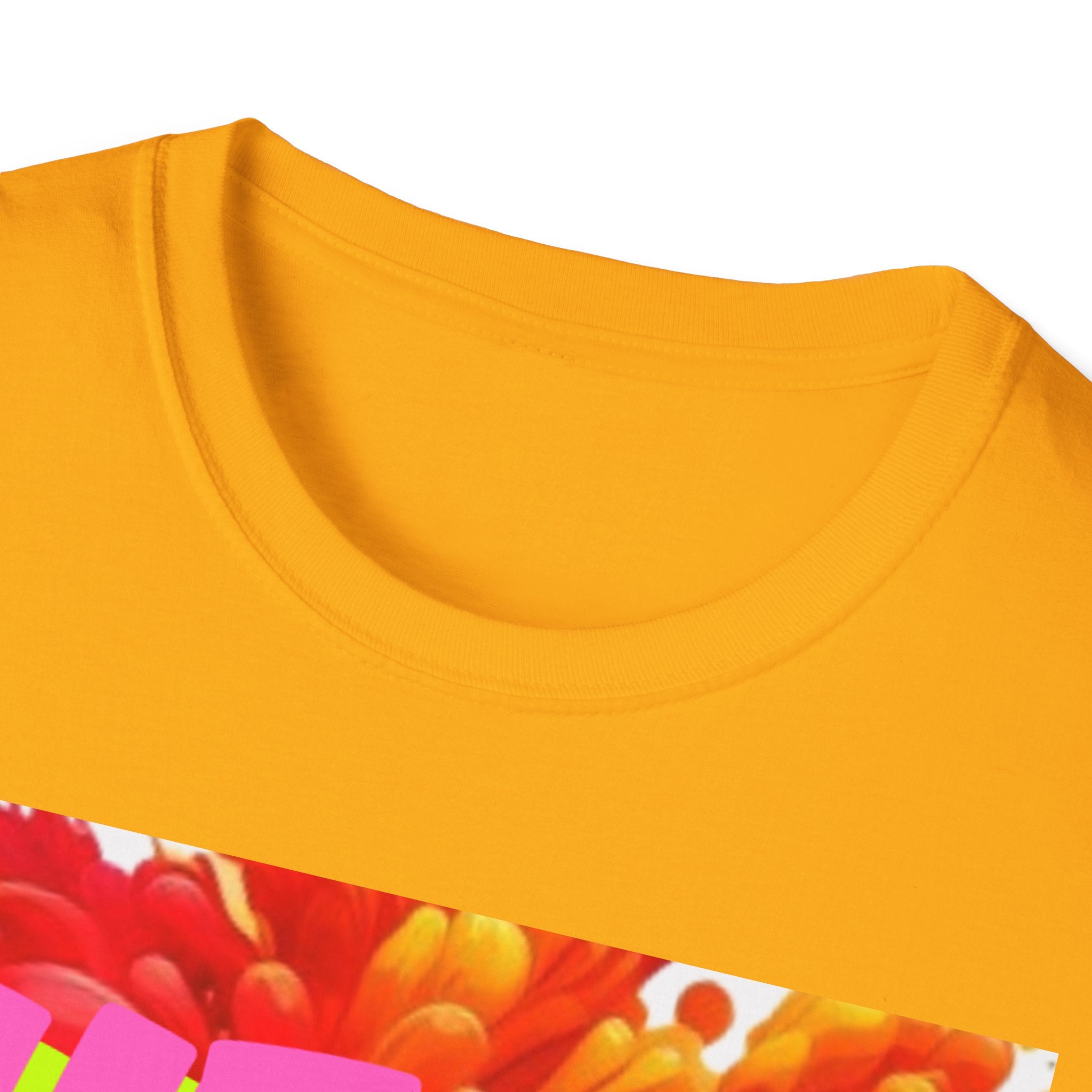 Hey I'm Gay! Heart Unisex Softstyle T-Shirt