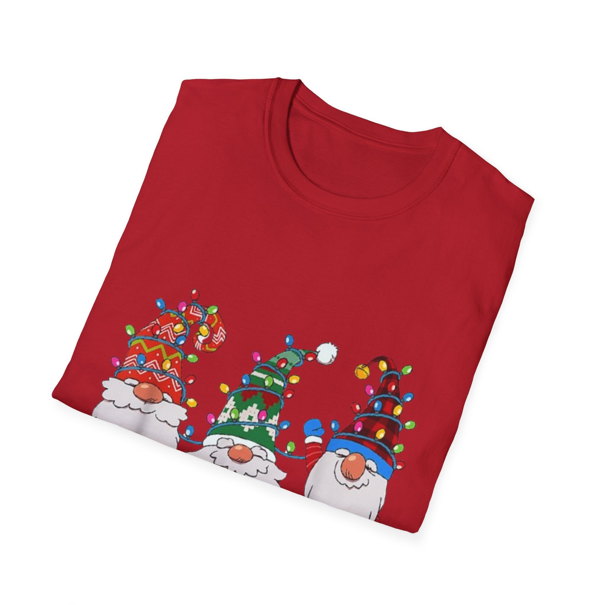 Christmas Gnome Unisex Softstyle T-Shirt