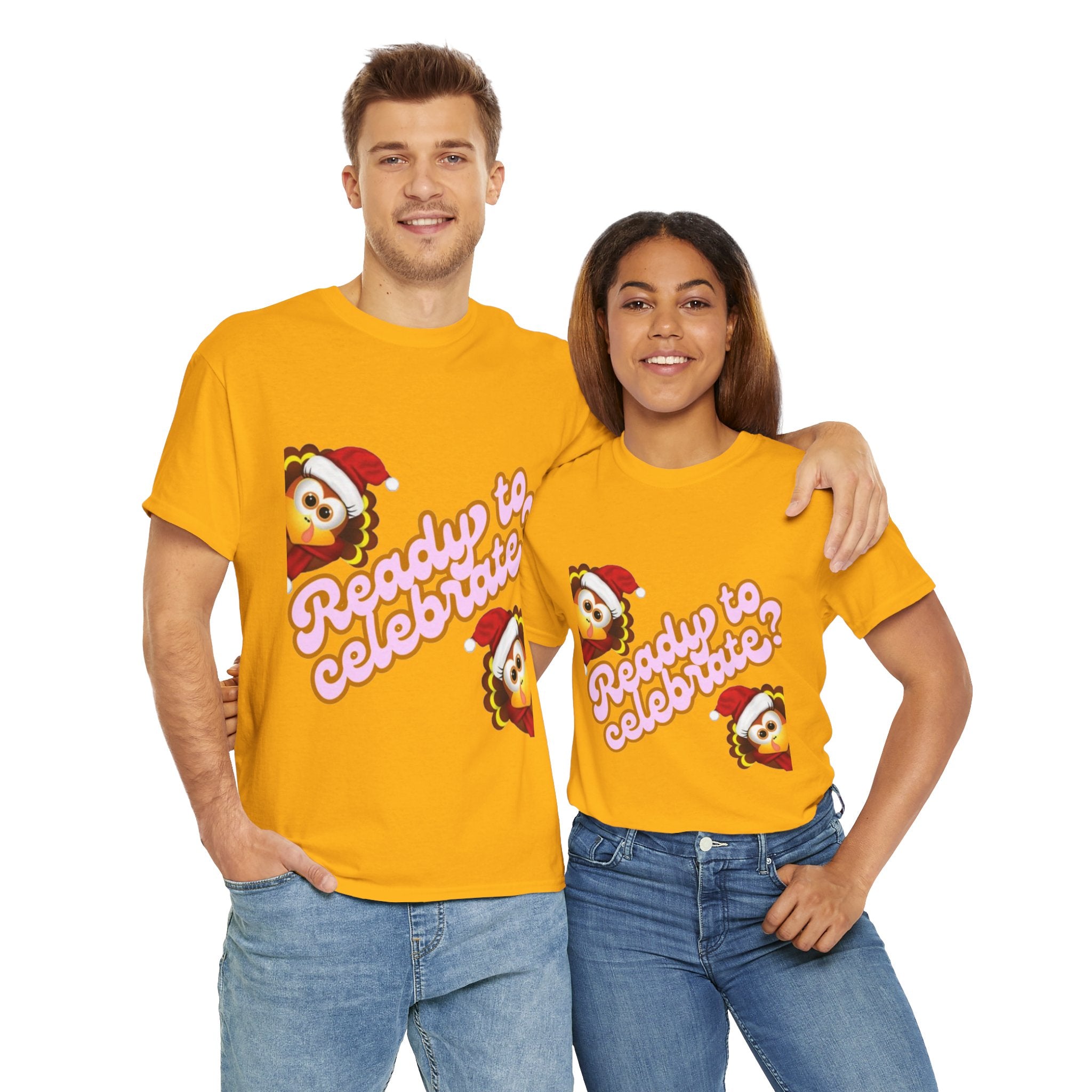 Ready To Celebrate? Unisex Heavy Cotton T-Shirt