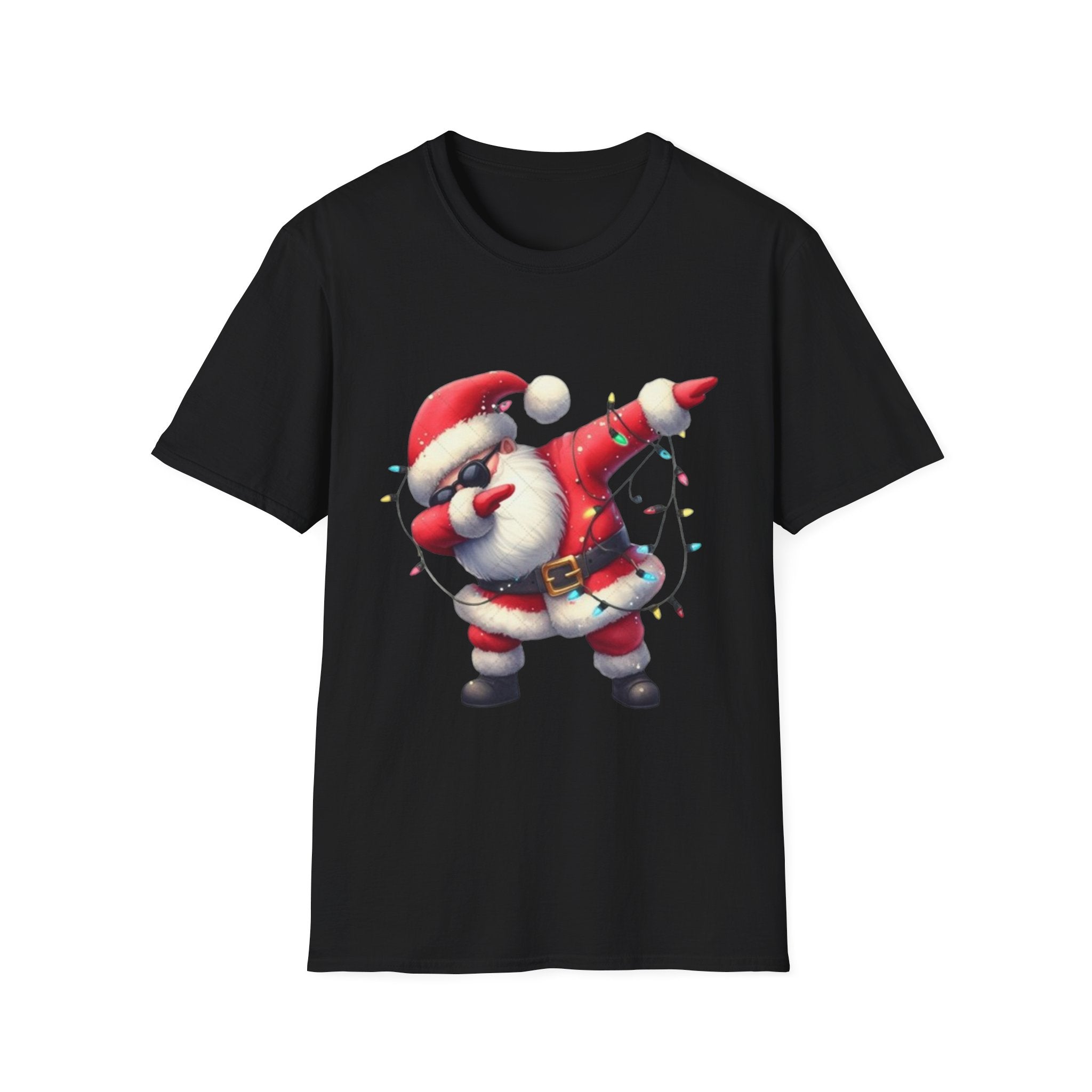 Dabbing Santa Unisex Softstyle T-Shirt