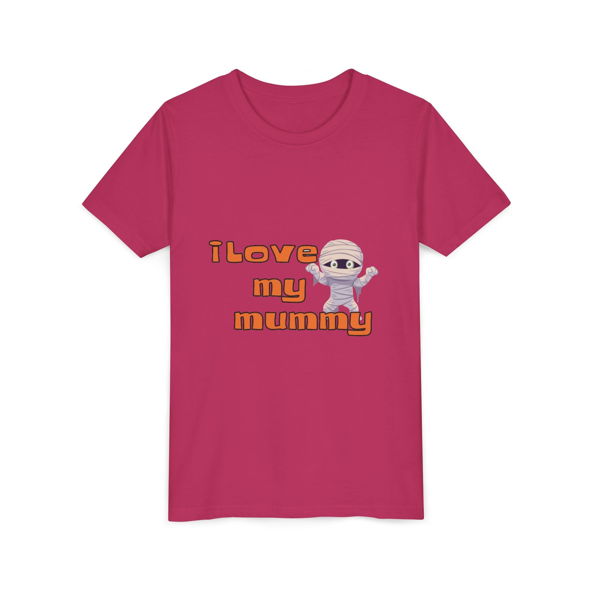 I Love My Mummy Youth Short Sleeve T-Shirt
