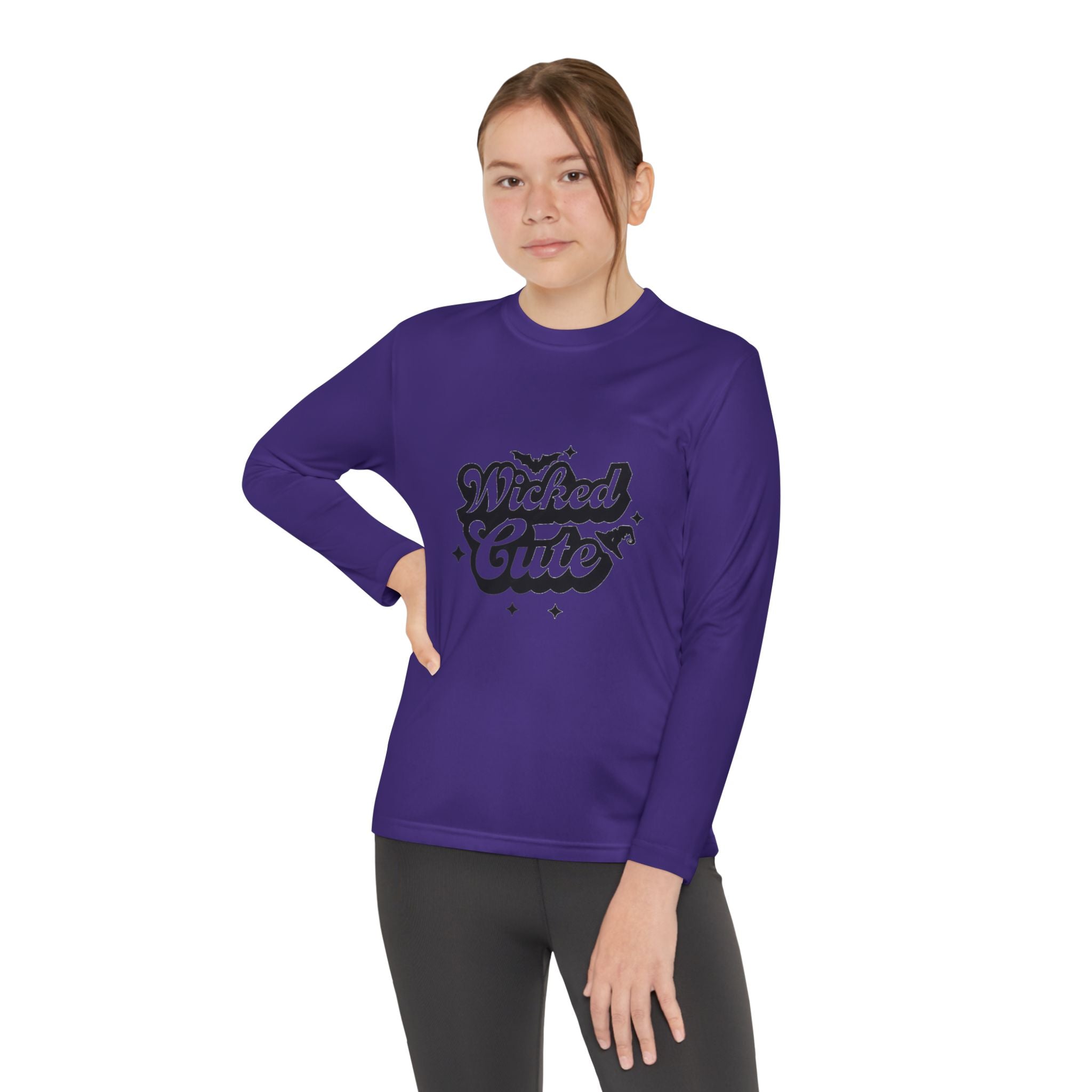 Wicked Cute Youth Competitor Long Sleeve T-Shirt