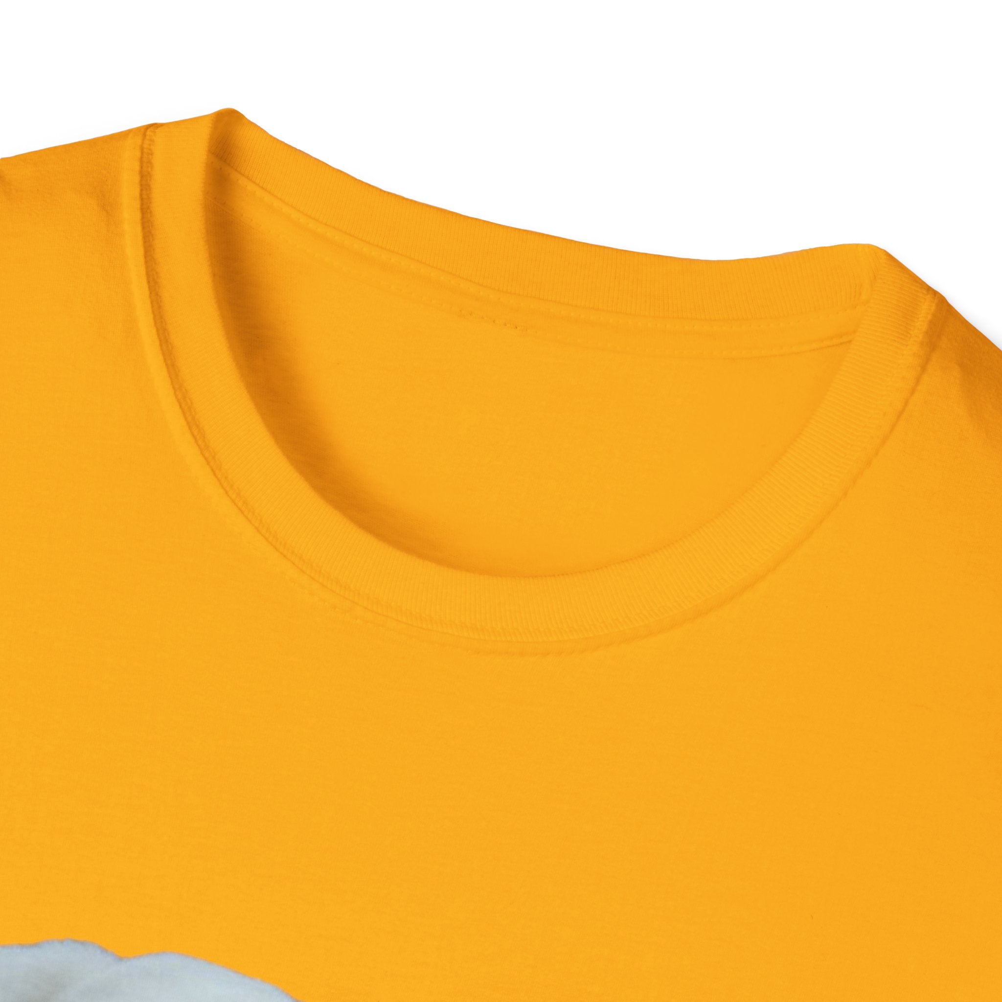 Easter Bunny And His Golden Eggs Unisex Softstyle T-Shirt