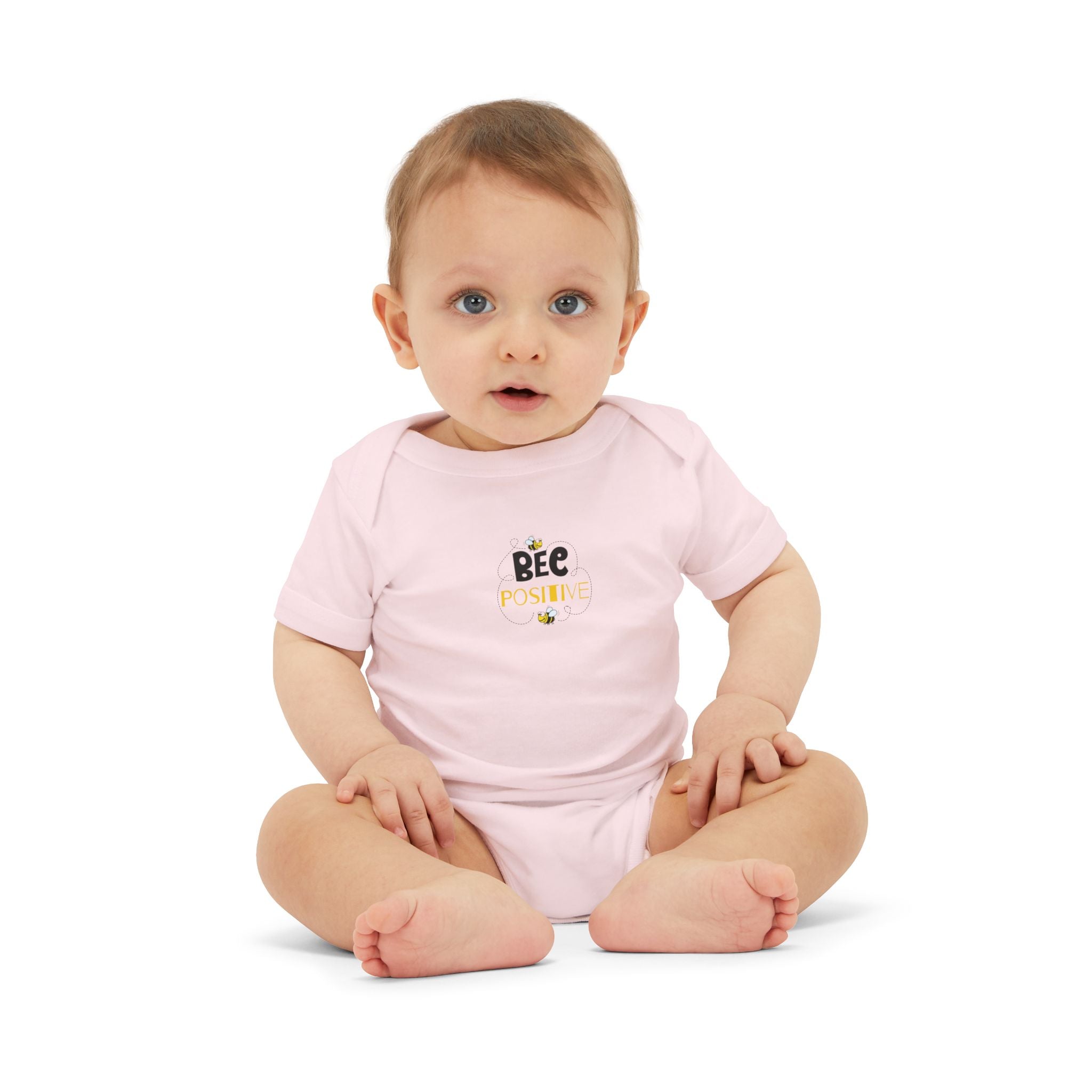 Bee Positive Infant Jersey One Piece Bodysuit