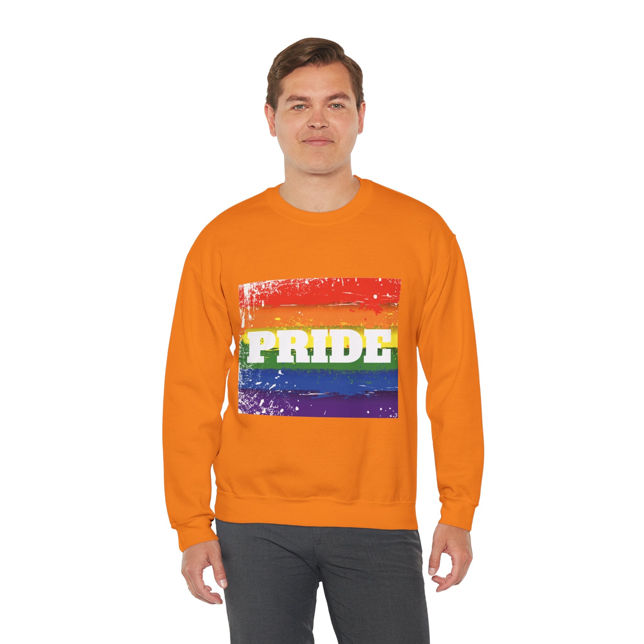 Pride Rainbow Unisex Crewneck Sweatshirt