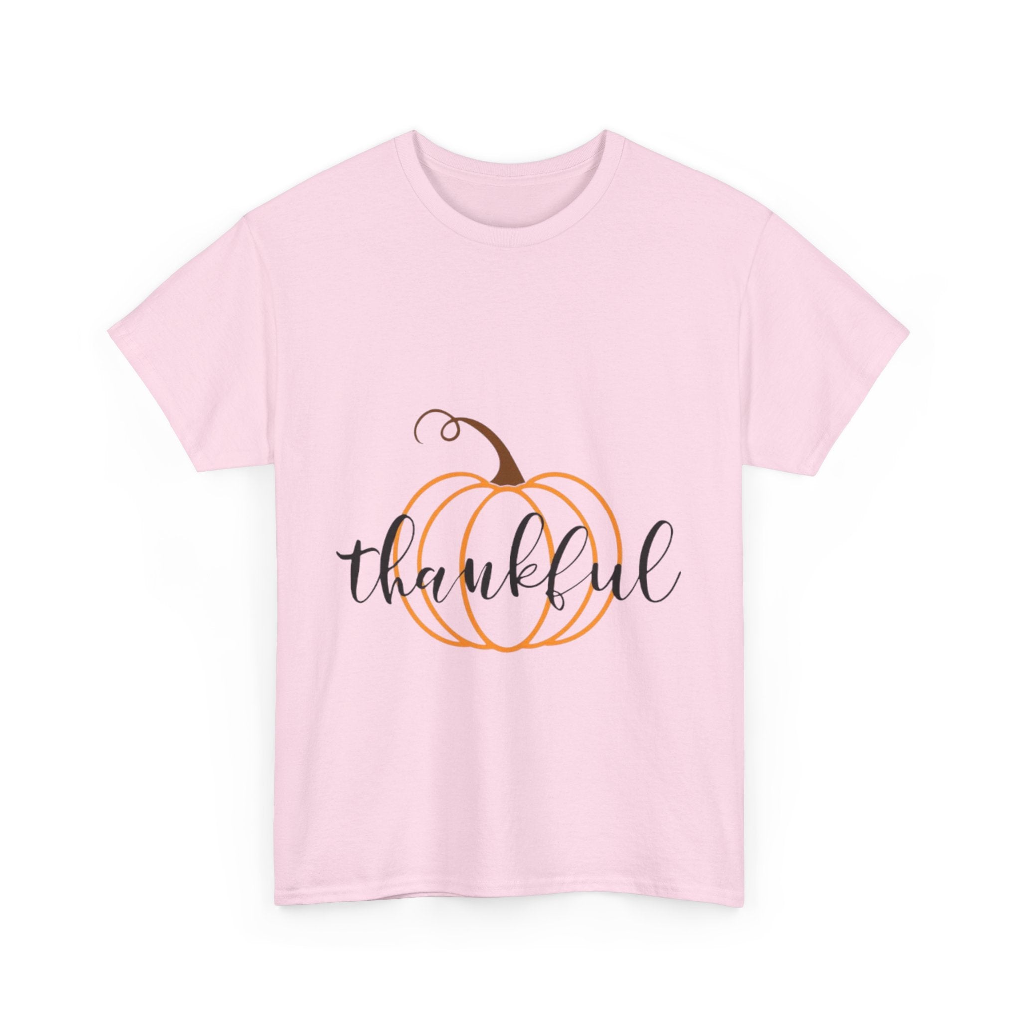 Thankful Pumpkin Unisex Heavy Cotton T-Shirt
