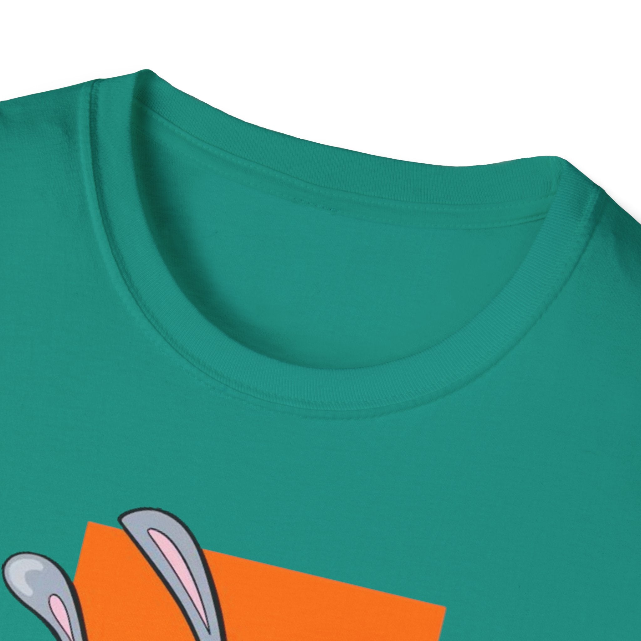 So Egg-cited Bunny Unisex Softstyle T-Shirt