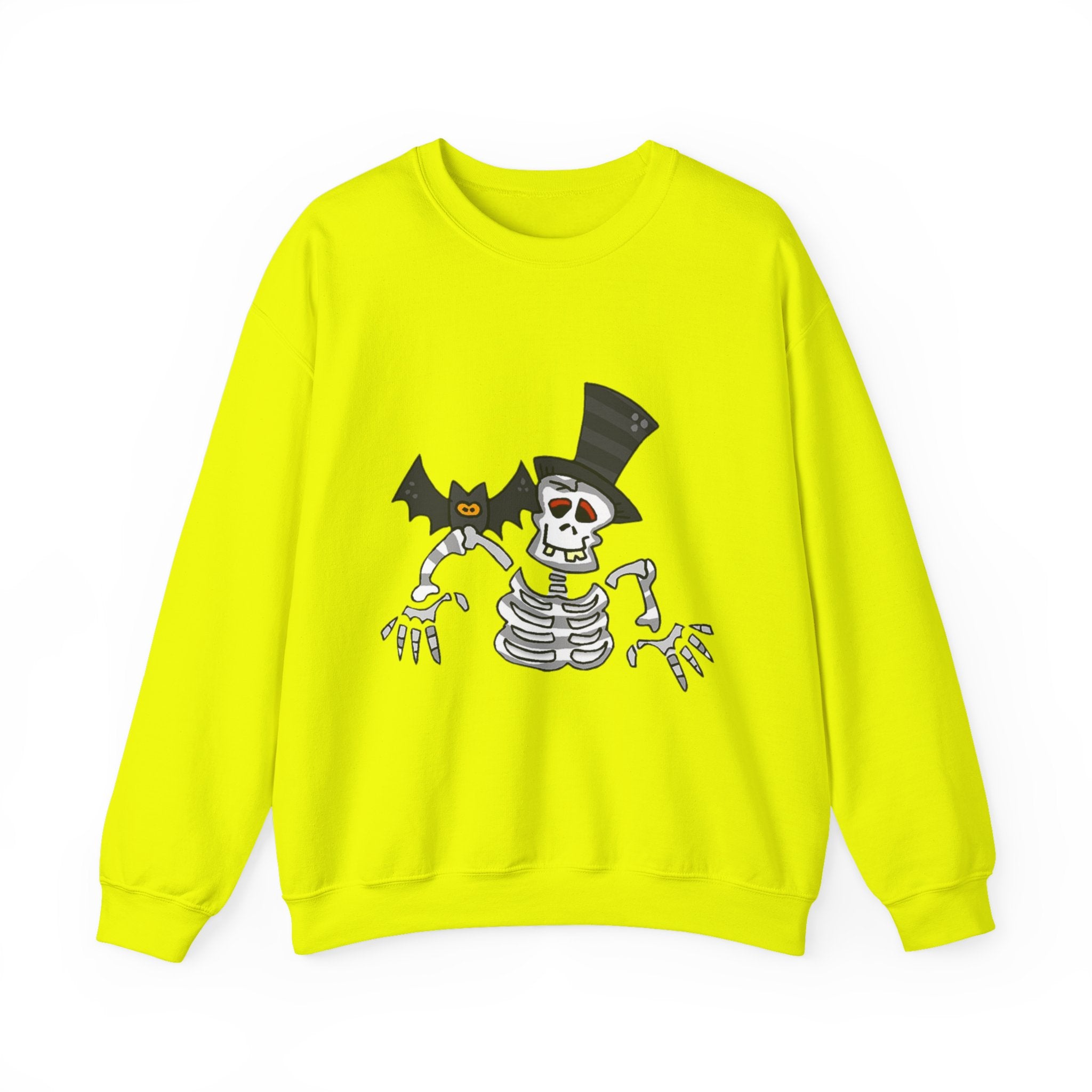 Halloween Skeleton Unisex Crewneck Sweatshirt