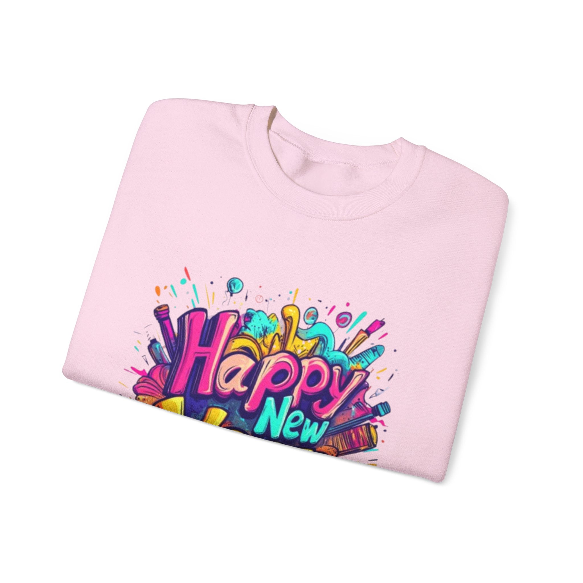 2026 Happy New Year DOUBLE SIDED Unisex Heavy Blend™ Crewneck Sweatshirt