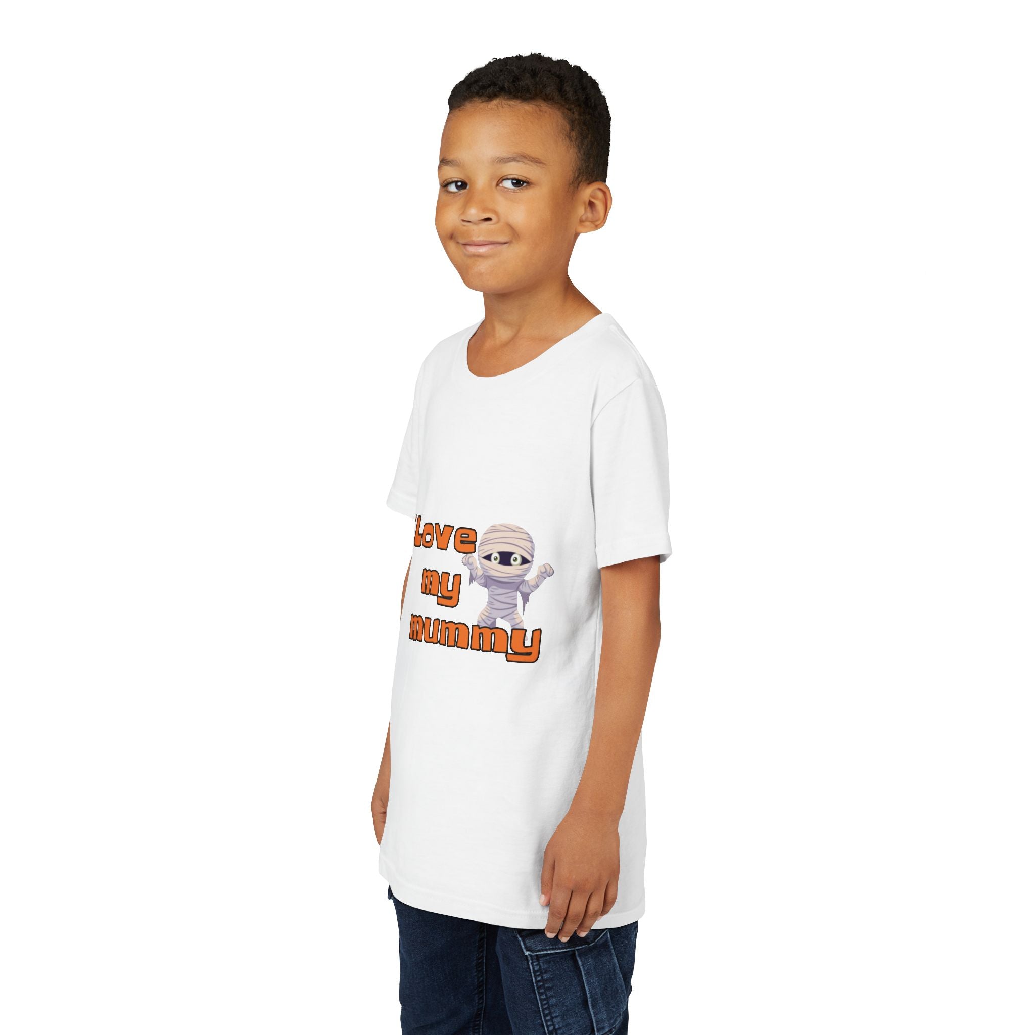 I Love My Mummy Youth Short Sleeve T-Shirt