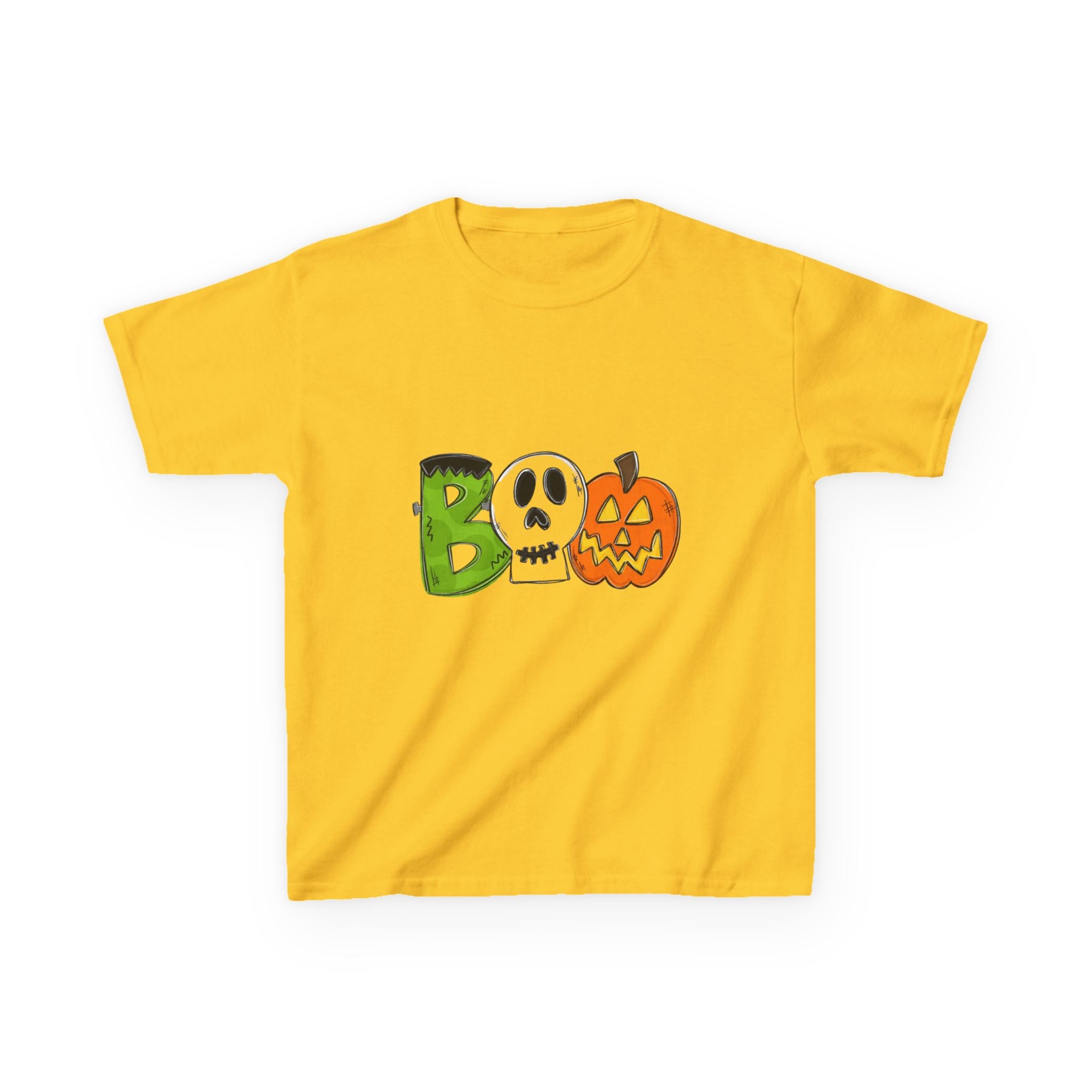 Halloween BOO Kids Short Sleeve T-Shirt