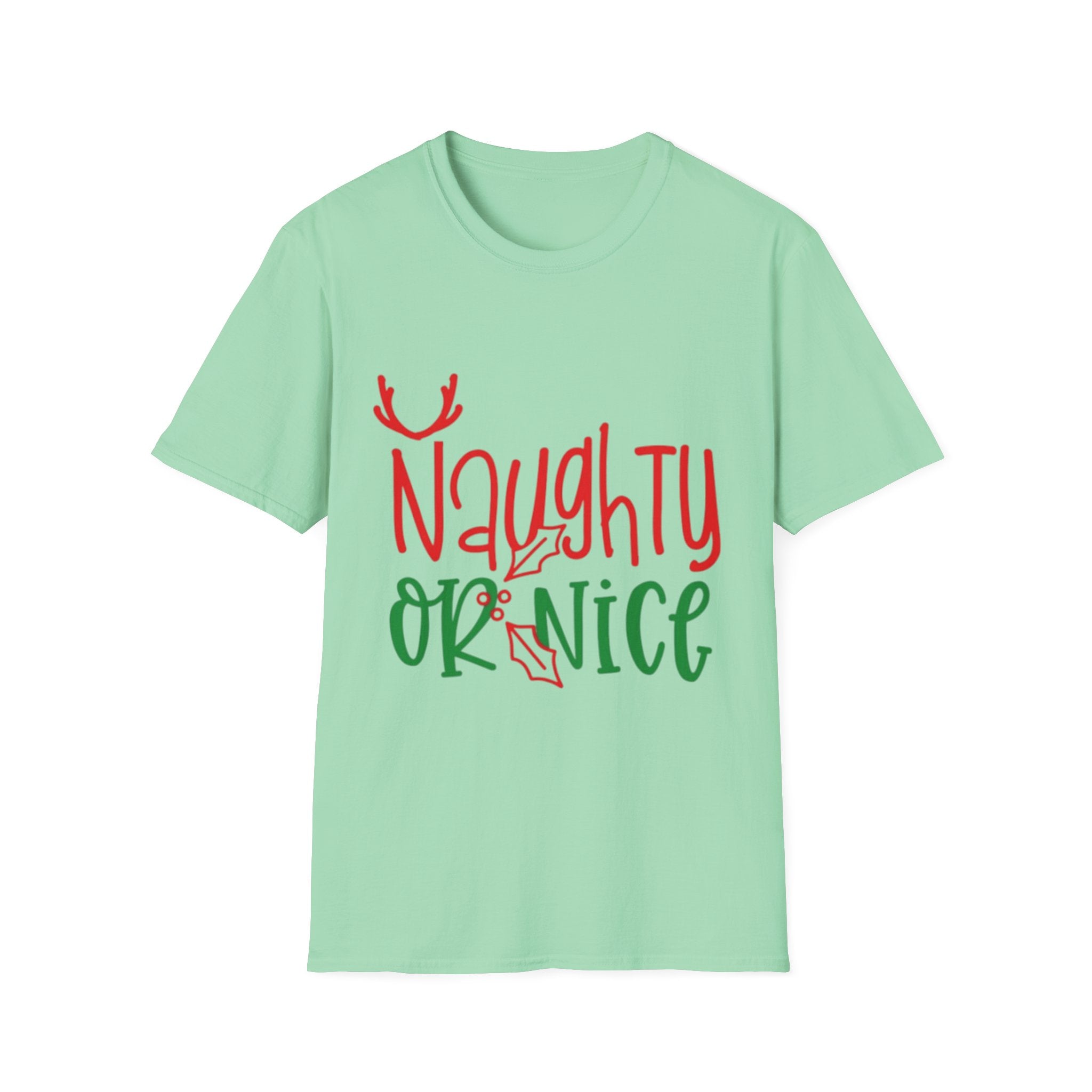 Naughty Or Nice Unisex Softstyle T-Shirt