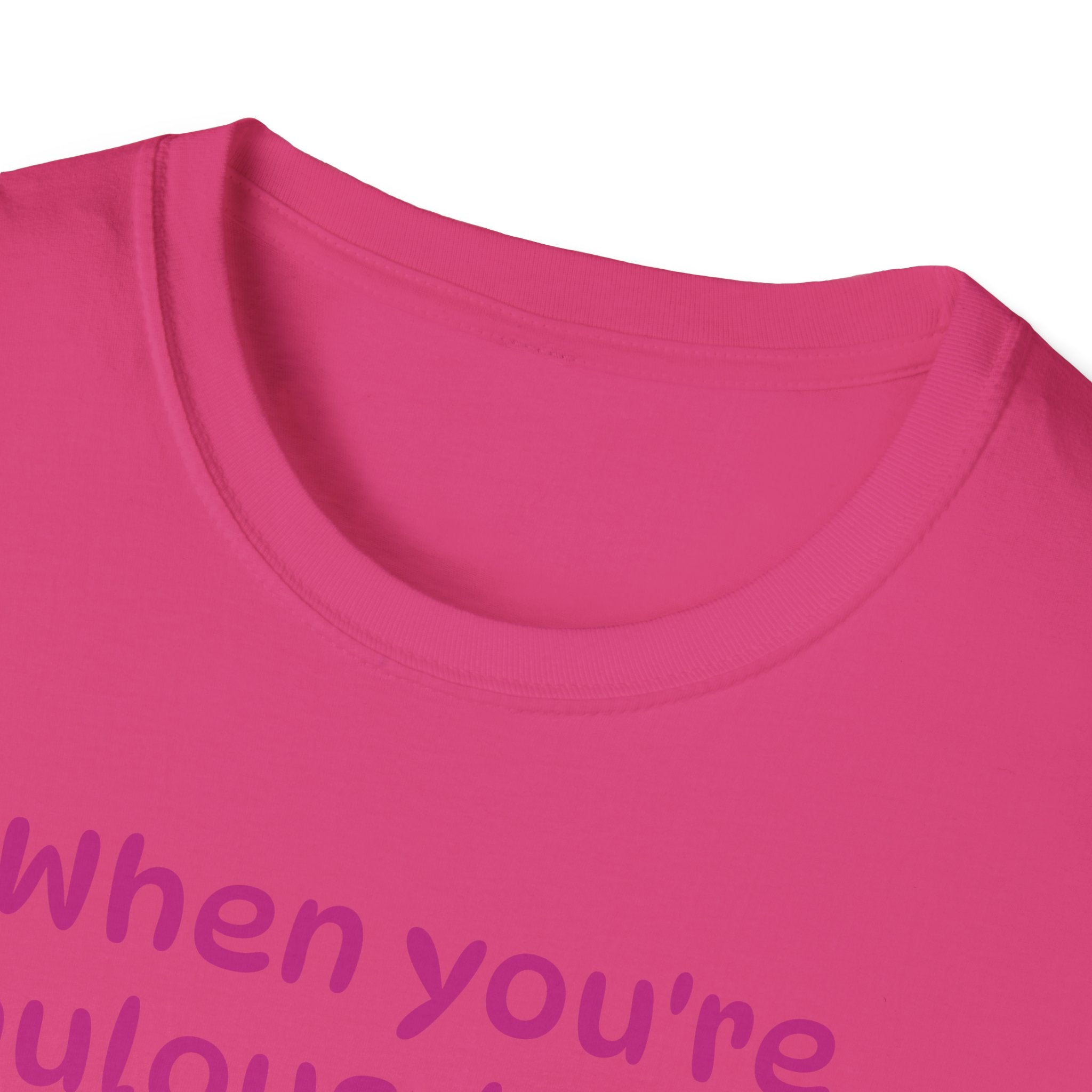 When You're Fabulous, Hungry, And Magical All At Once! Unicorn Unisex Softstyle T-Shirt