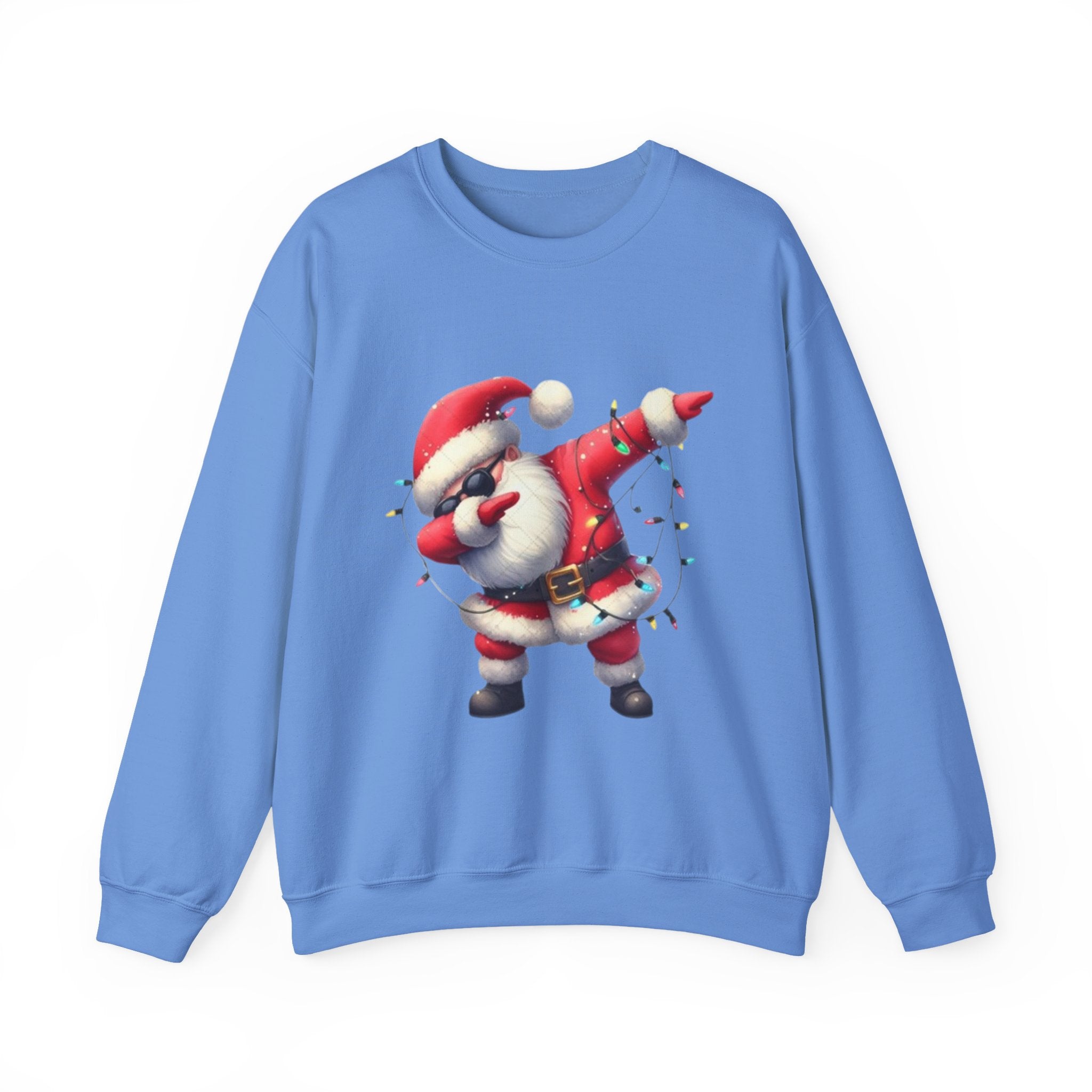 Santa Dabbing Unisex Heavy Blend™ Crewneck Sweatshirt