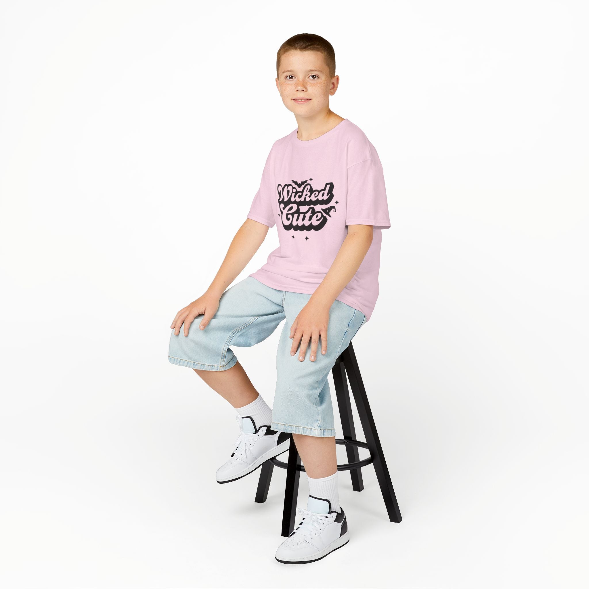 Wicked Cute Kid's Short Sleeve Cotton T-Shirt