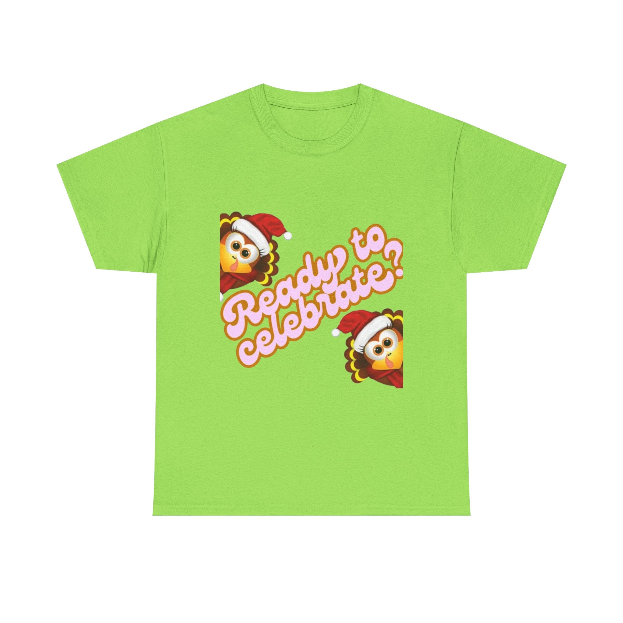 Ready To Celebrate? Unisex Heavy Cotton T-Shirt