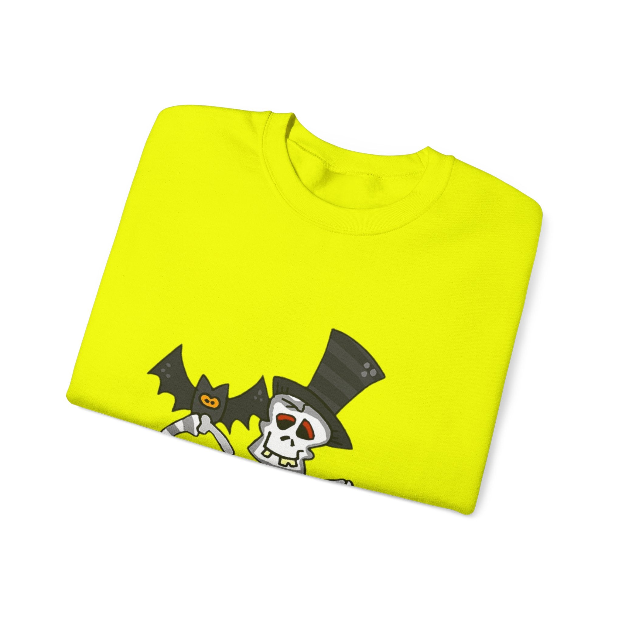 Halloween Skeleton Unisex Crewneck Sweatshirt