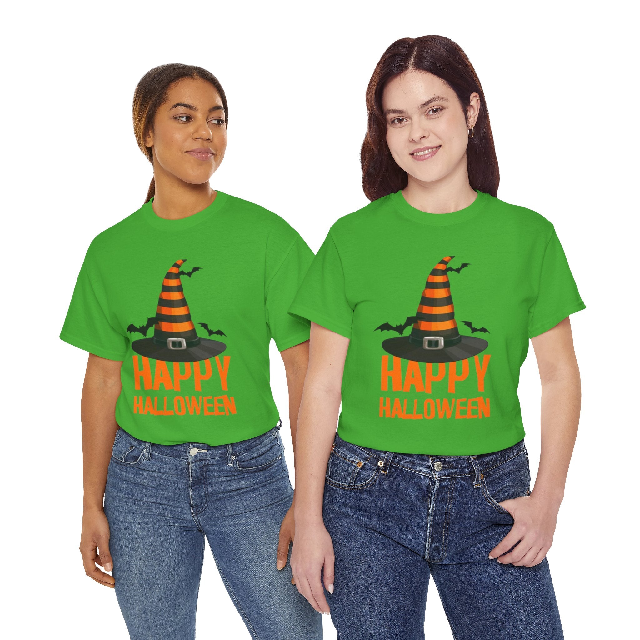 Happy Halloween Unisex Heavy Cotton T-Shirt
