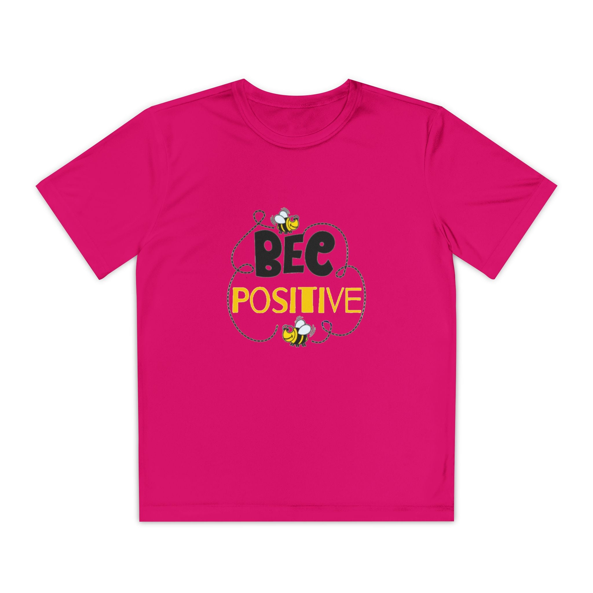 Bee Positive Youth Short Sleeve Competitor T-Shirt