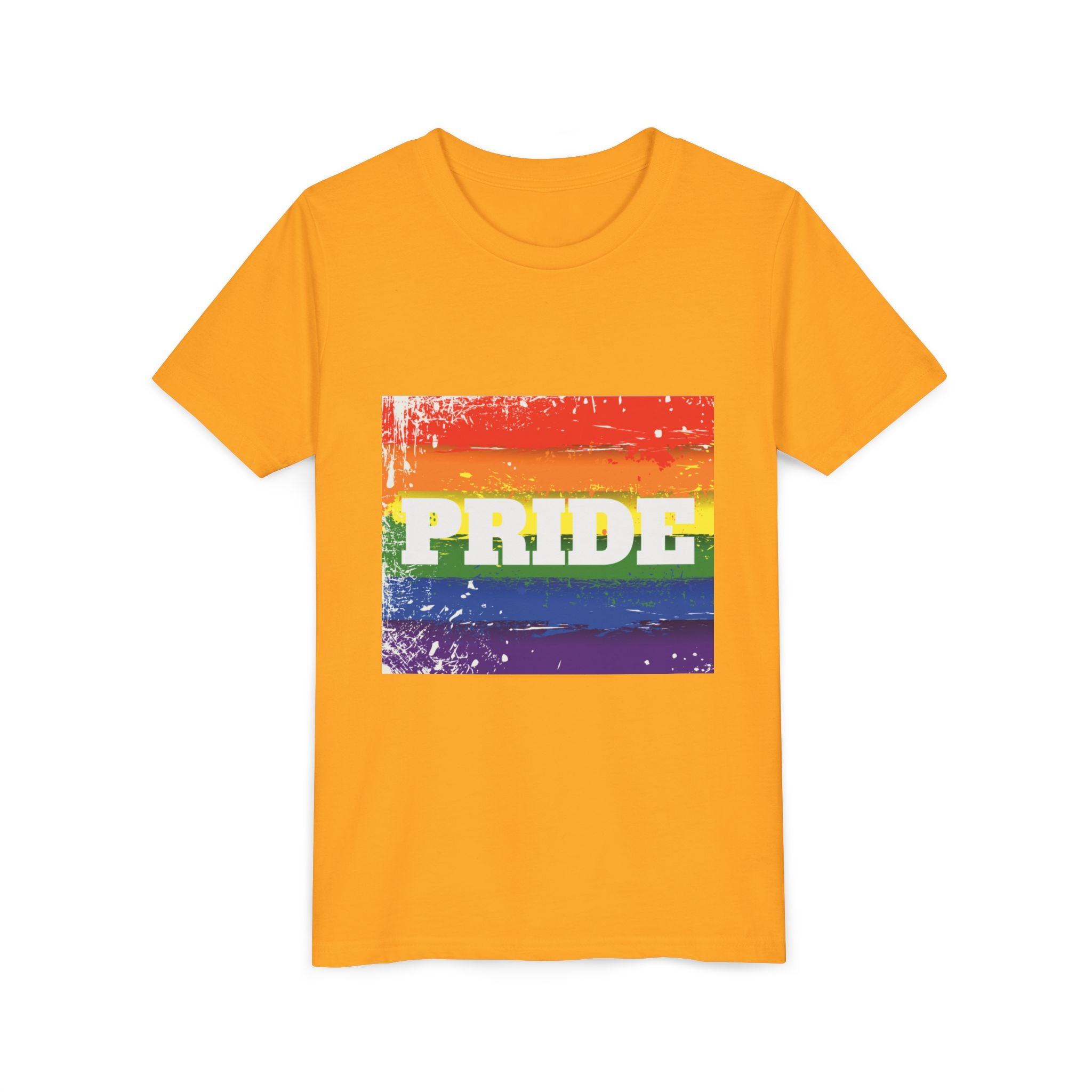 Pride Rainbow Youth Short Sleeve T-Shirt