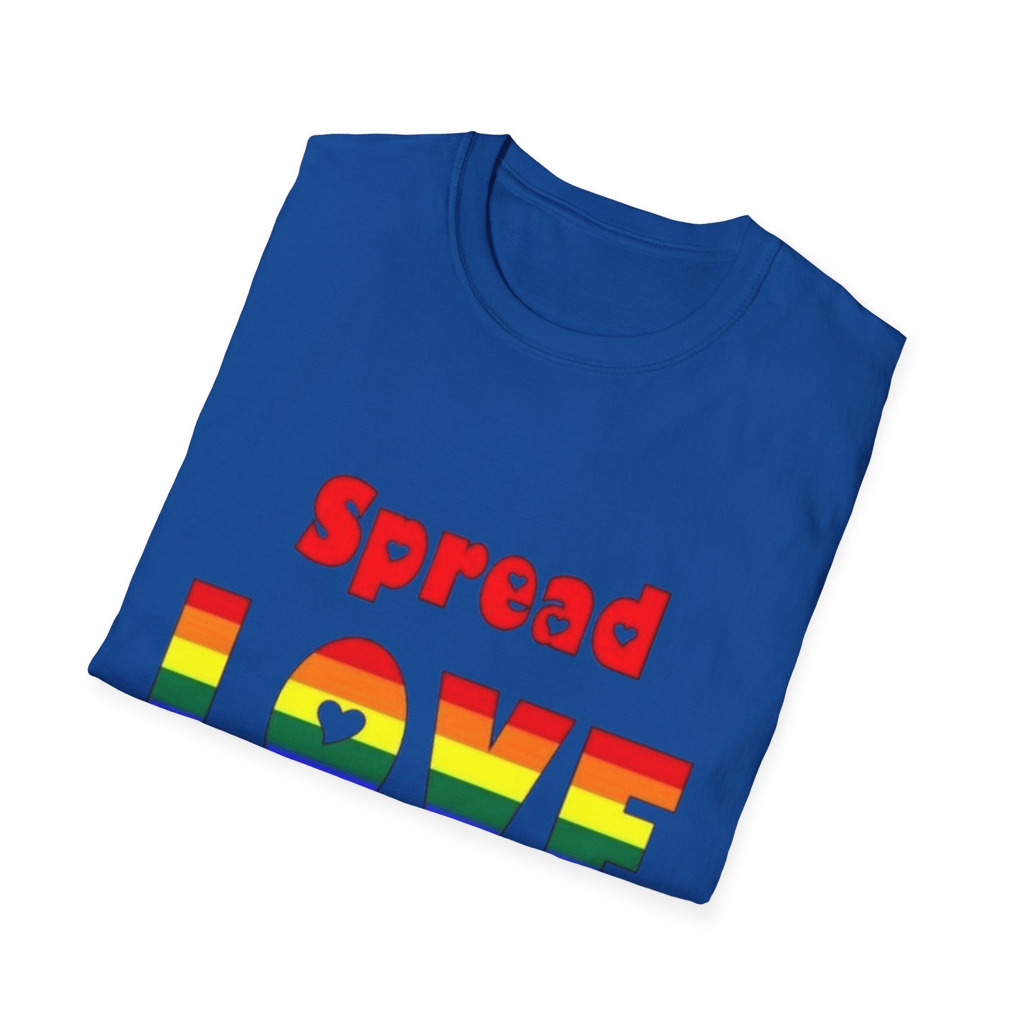 Spread Love Not Hate Unisex Softstyle T-Shirt