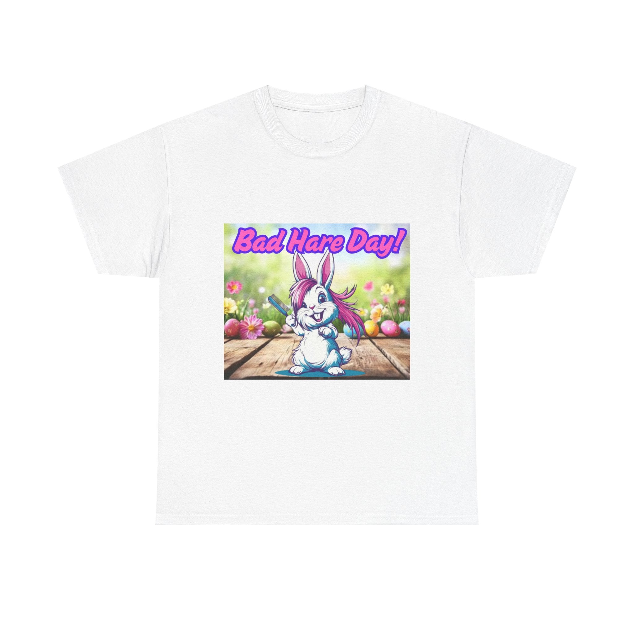 Bad Hare Day Unisex Heavy Cotton T-Shirt