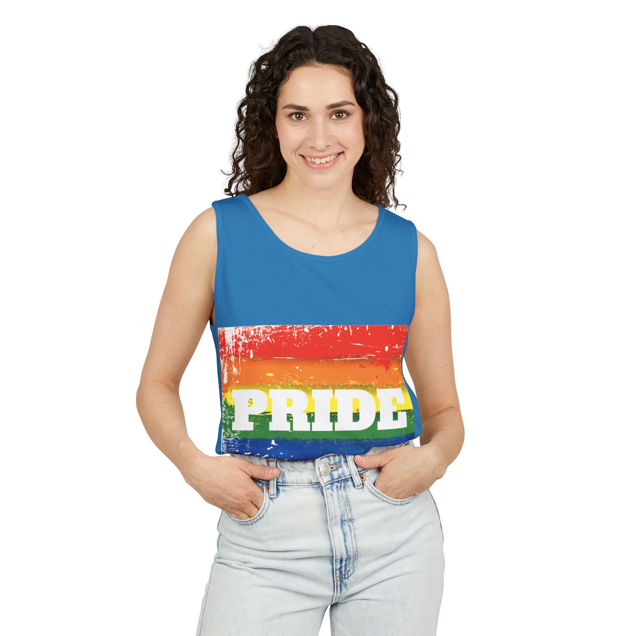 Pride Garment-Dyed Unisex Tank Top