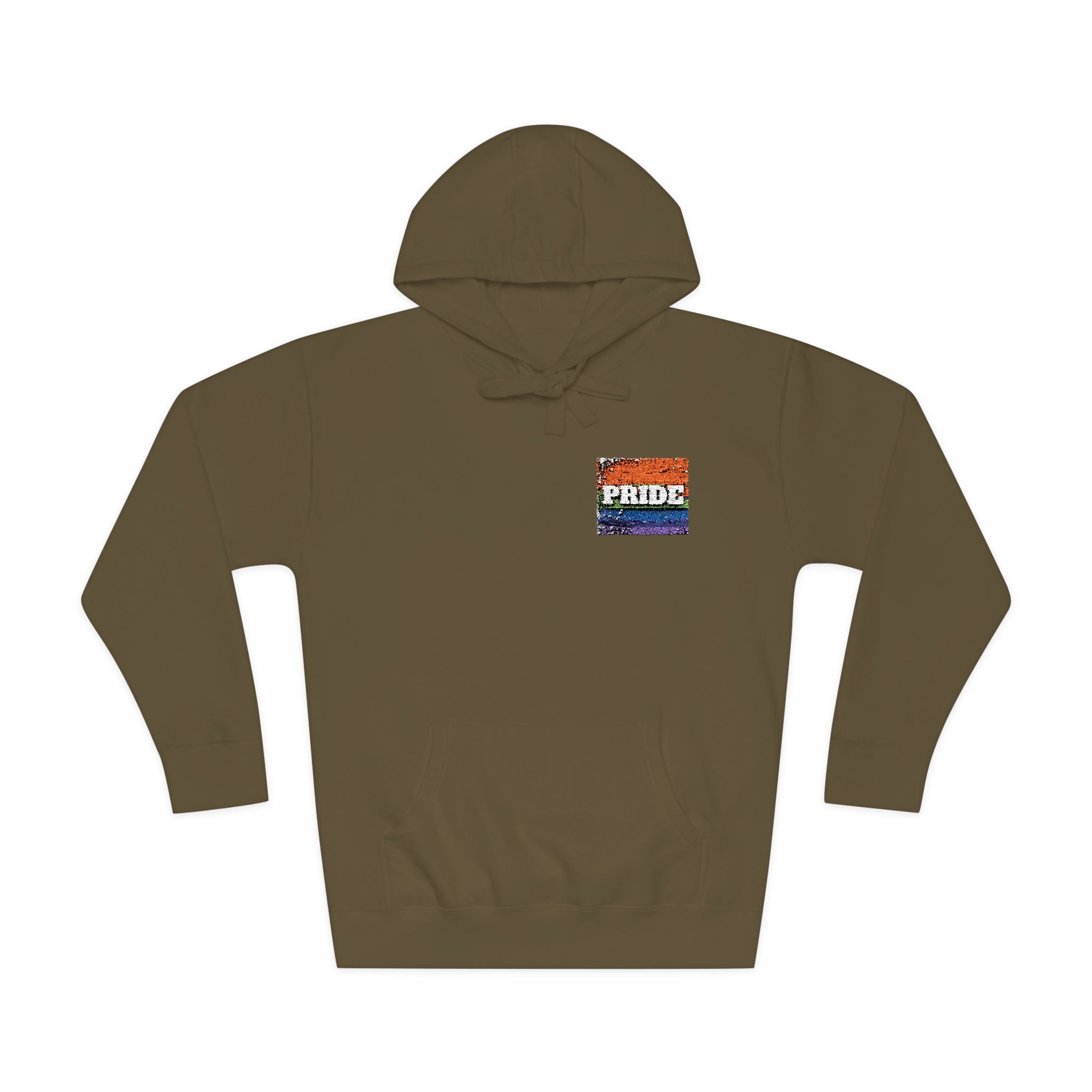 Pride Rainbow Unisex Fleece Hoodie