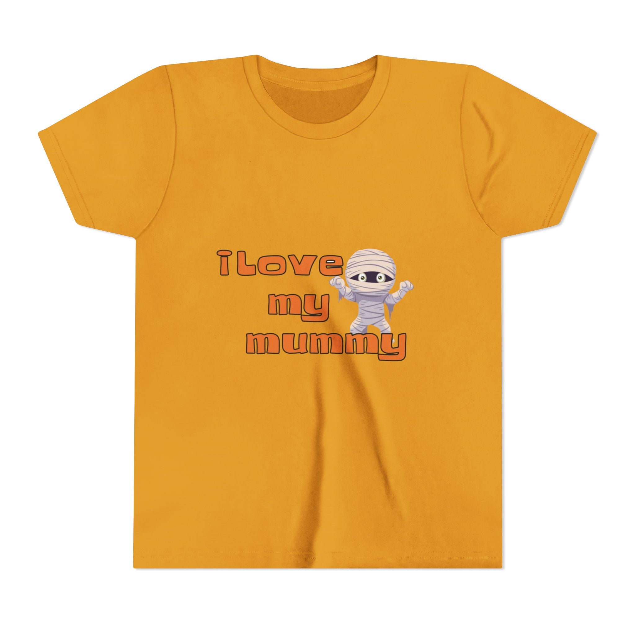 I Love My Mummy Youth Short Sleeve T-Shirt