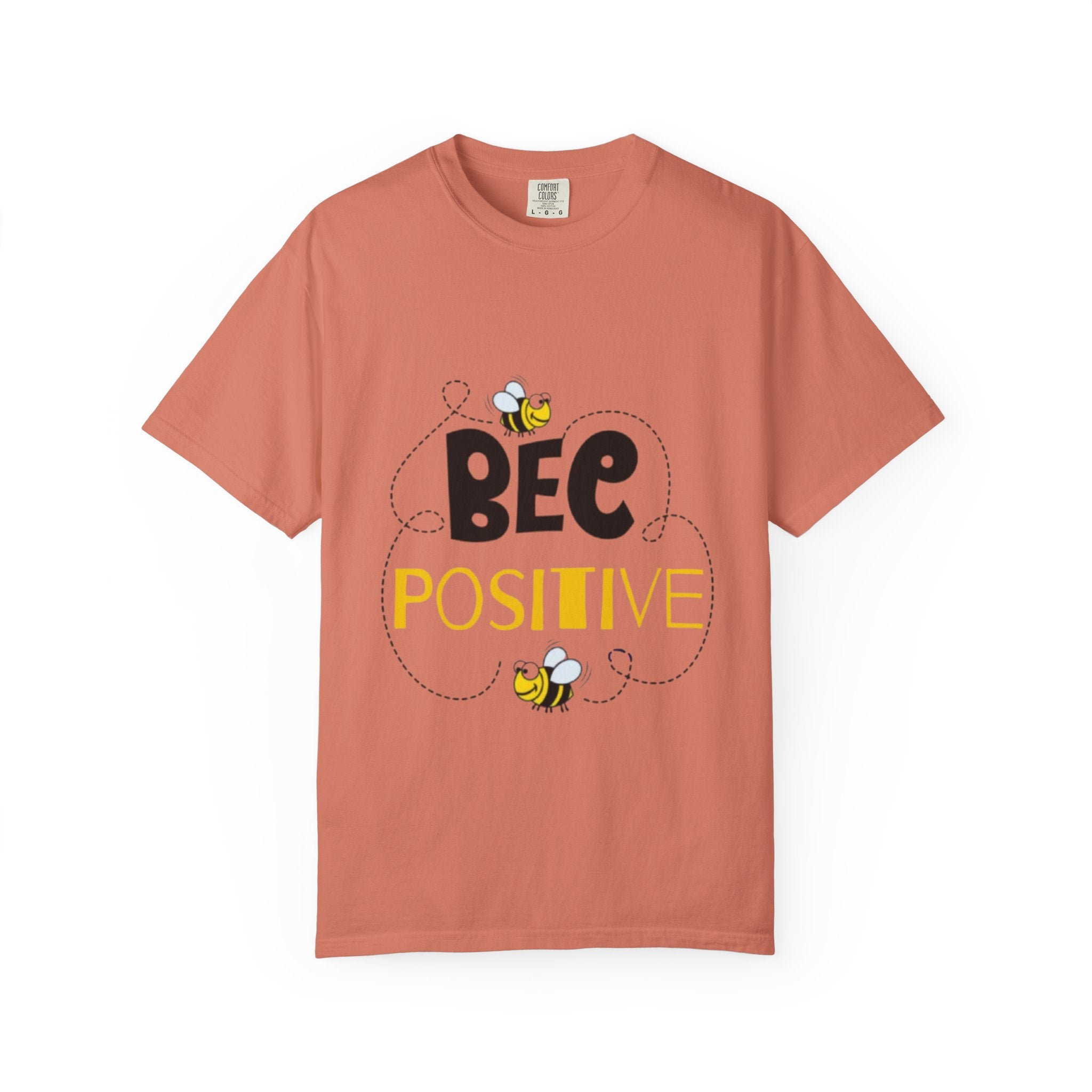 Bee Positive Unisex Garment-Dyed T-Shirt