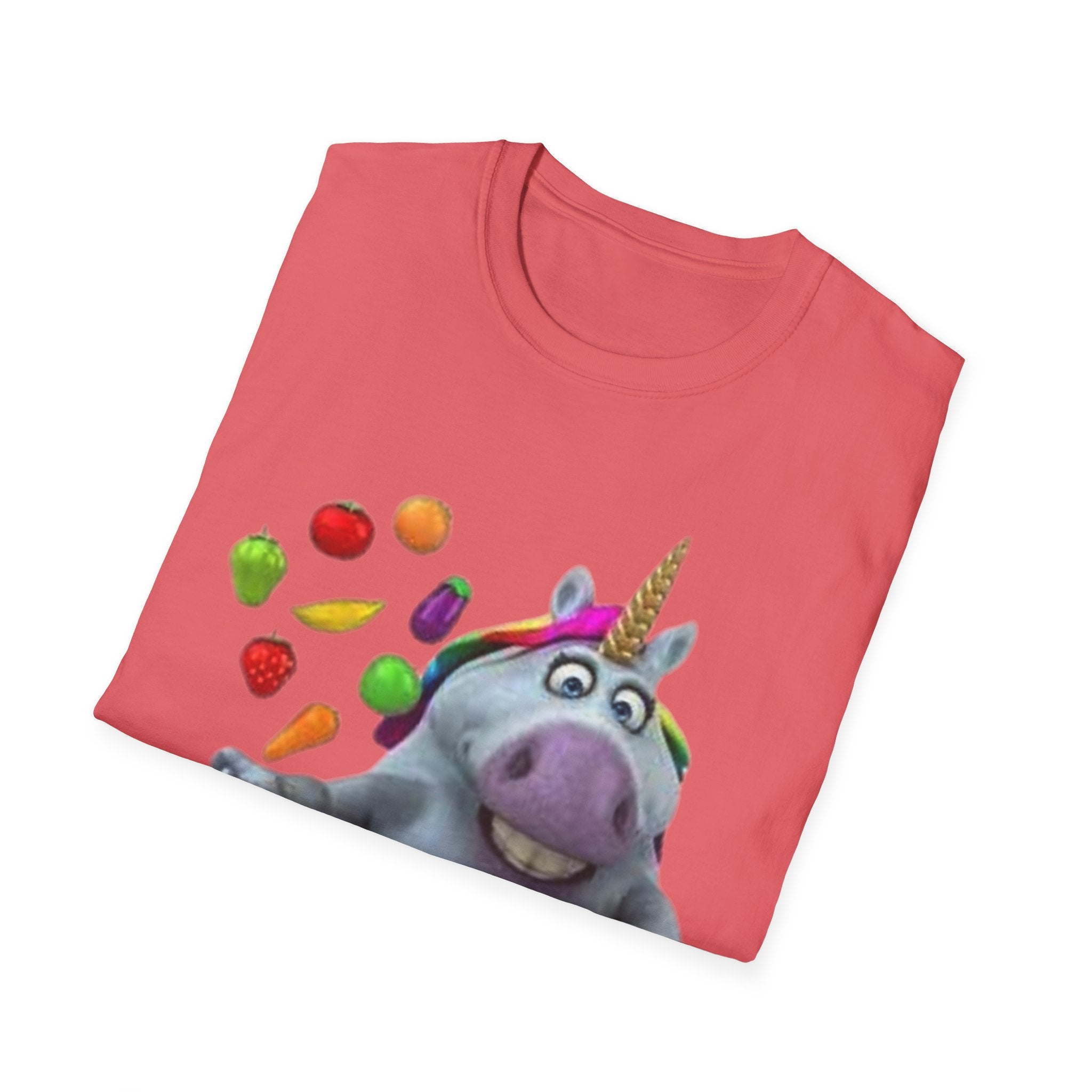 Juggling Health And Happiness Unicorn Unisex Softstyle T-Shirt