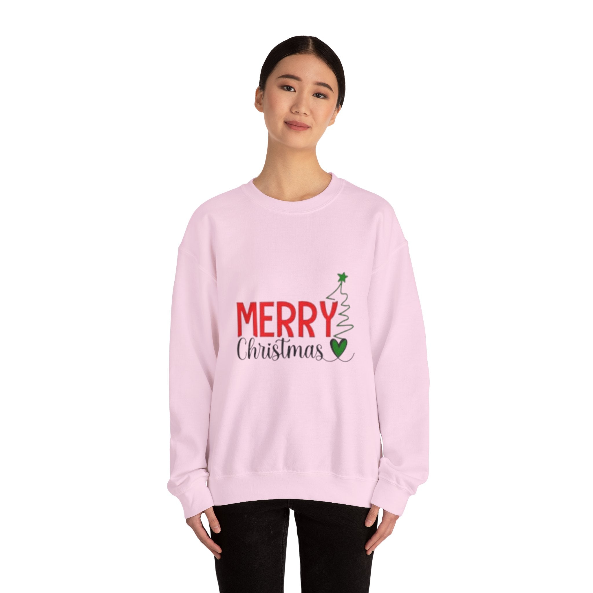 Merry Christmas Unisex Heavy Blend™ Crewneck Sweatshirt