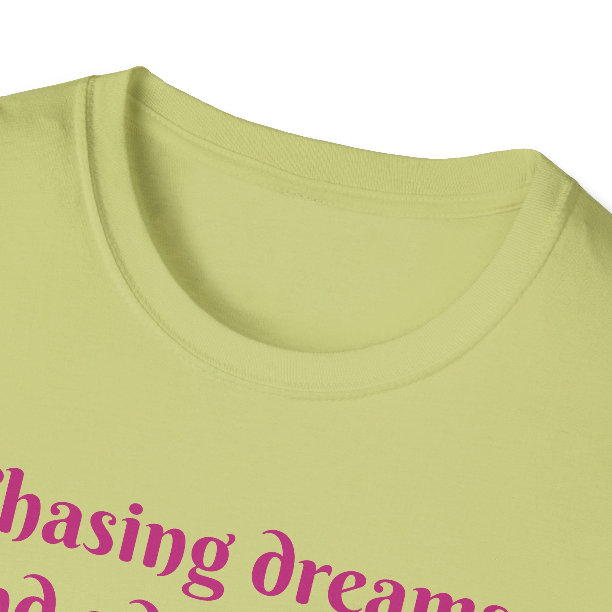 Chasing Dreams And Adventures, One Book At A Time! Unicorn Unisex Softstyle T-Shirt