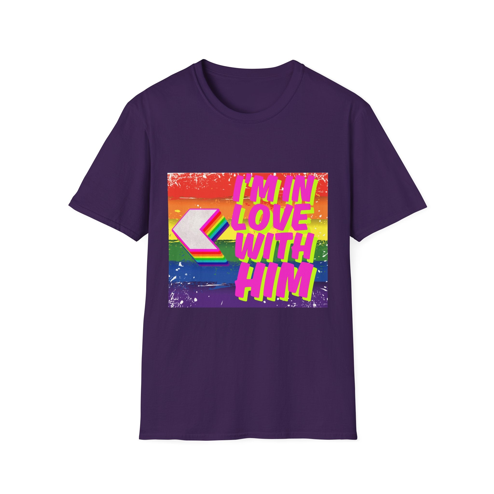 I'm In Love With Him Unisex Softstyle T-Shirt