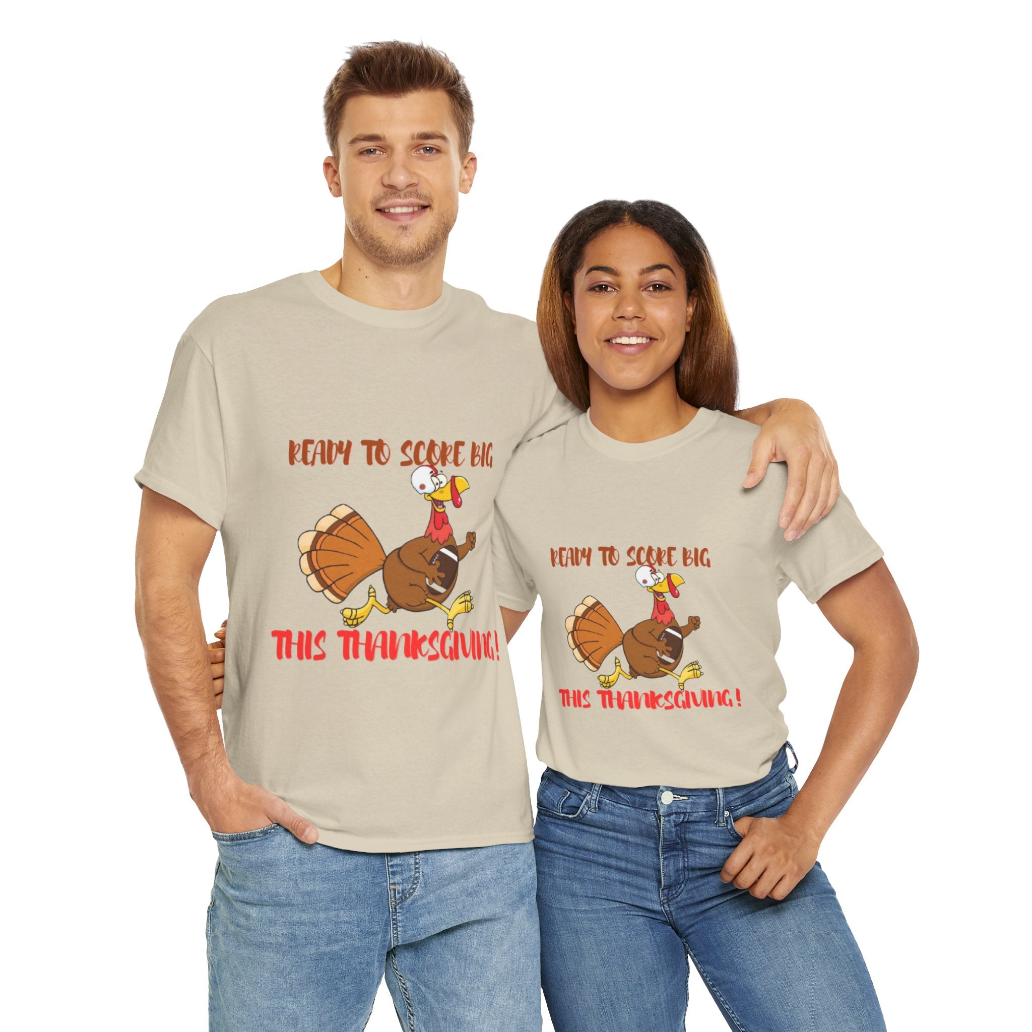 Ready To Score Big This Thanksgiving Unisex Heavy Cotton T-Shirt